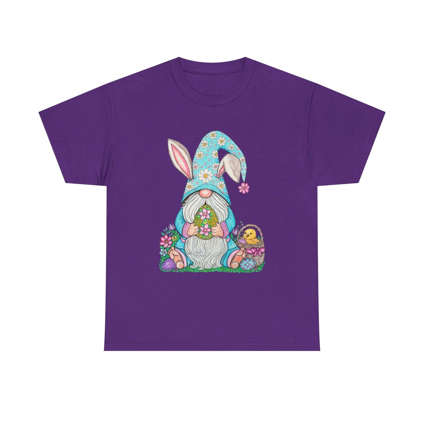 Easter Gnome Unisex Heavy Cotton Tee