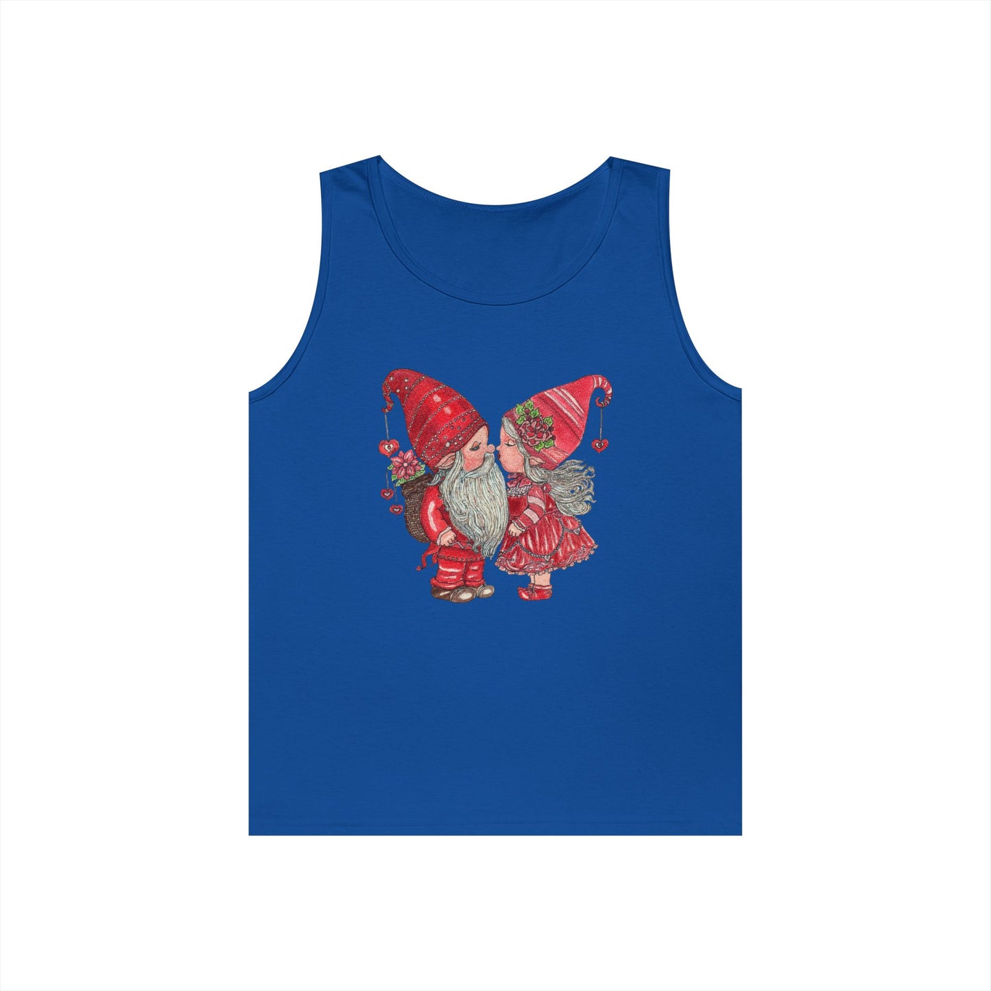 Gnome Lovers Unisex Heavy Cotton Tank Top