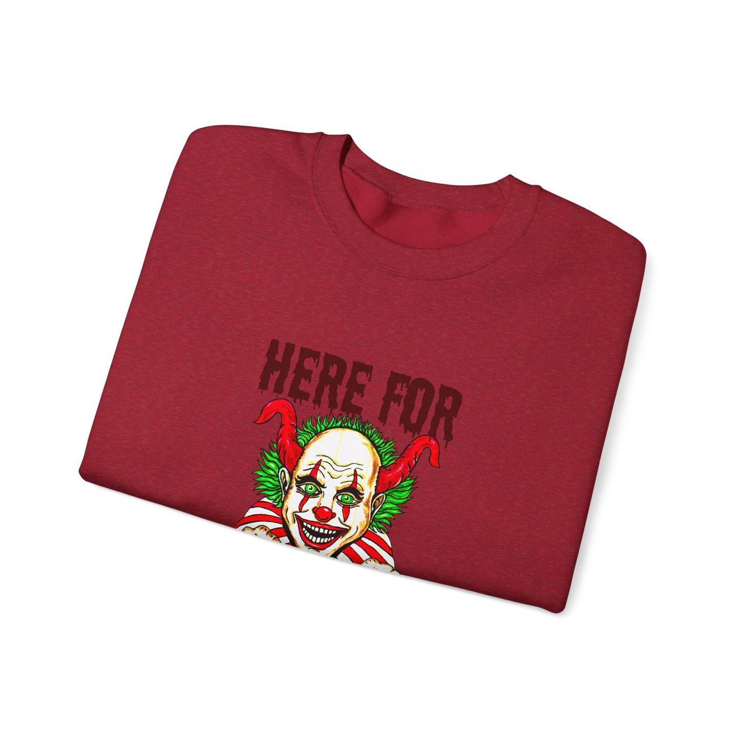 Here for Your Candy Unisex Heavy Blend™ Crewneck Sweatshirt