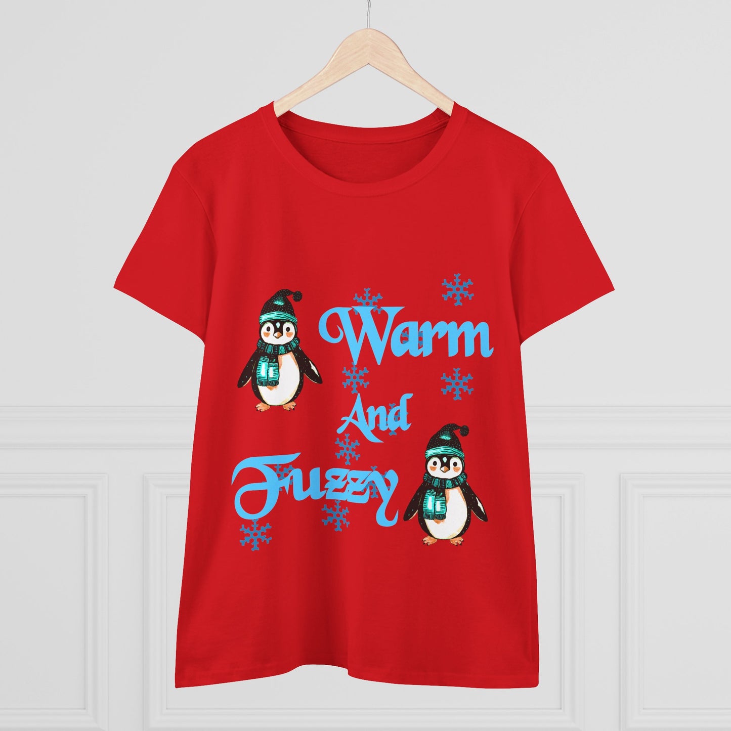 Warm and Fuzzy Women's Midweight Cotton Tee