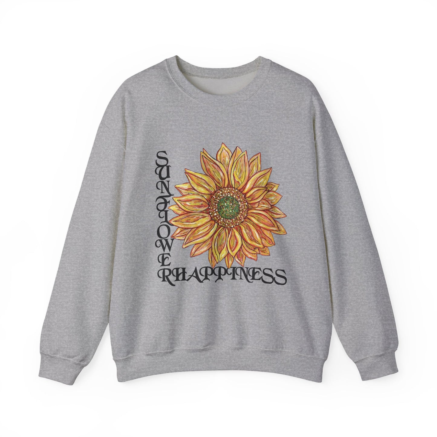 Sunshine and Happiness Unisex Heavy Blend™ Crewneck Sweatshirt