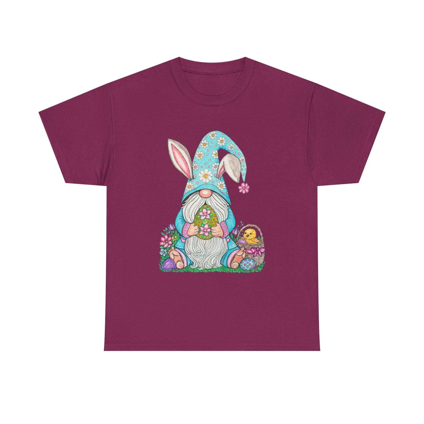 Easter Gnome Unisex Heavy Cotton Tee