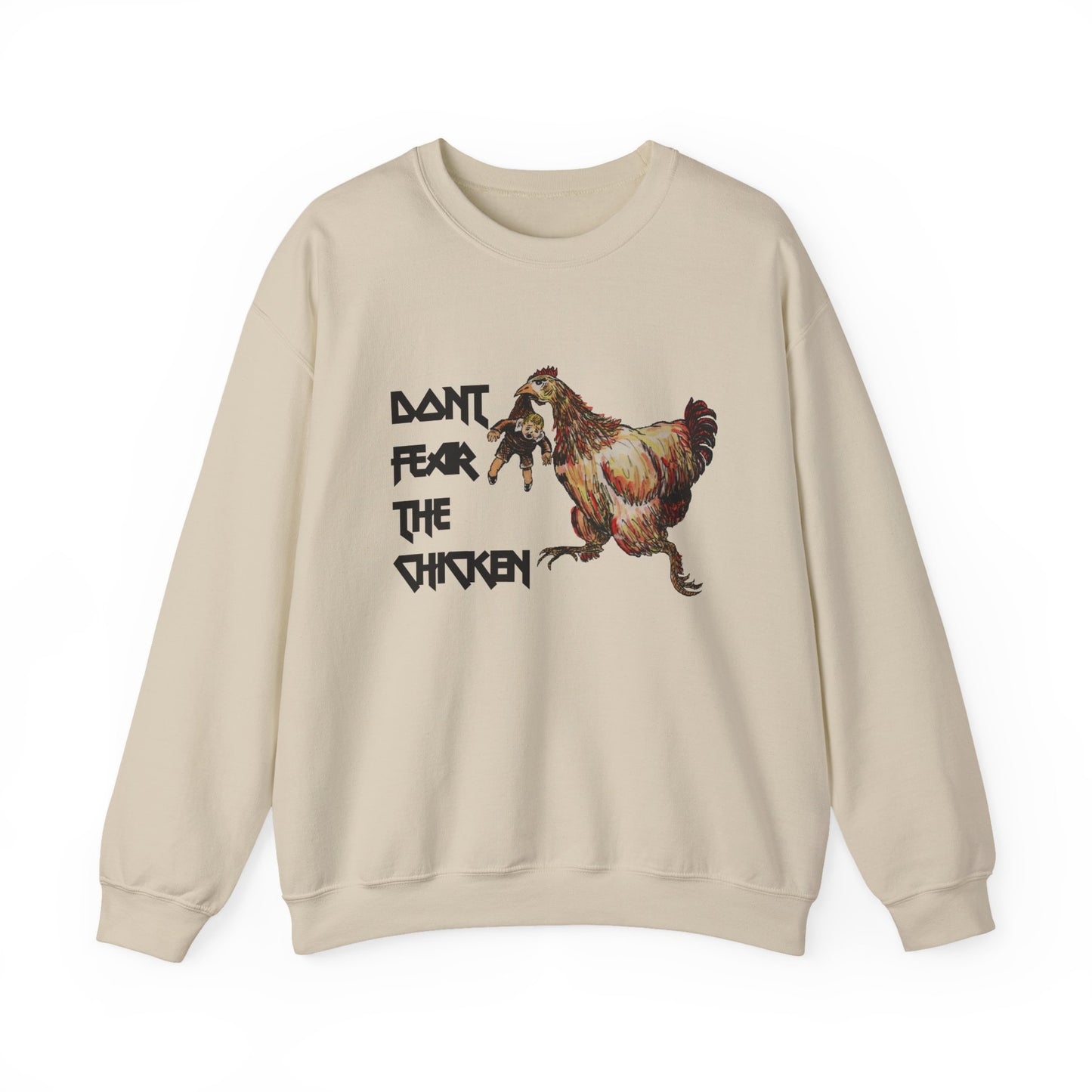 Don't Fear the Chicken Unisex Heavy Blend™ Crewneck Sweatshirt
