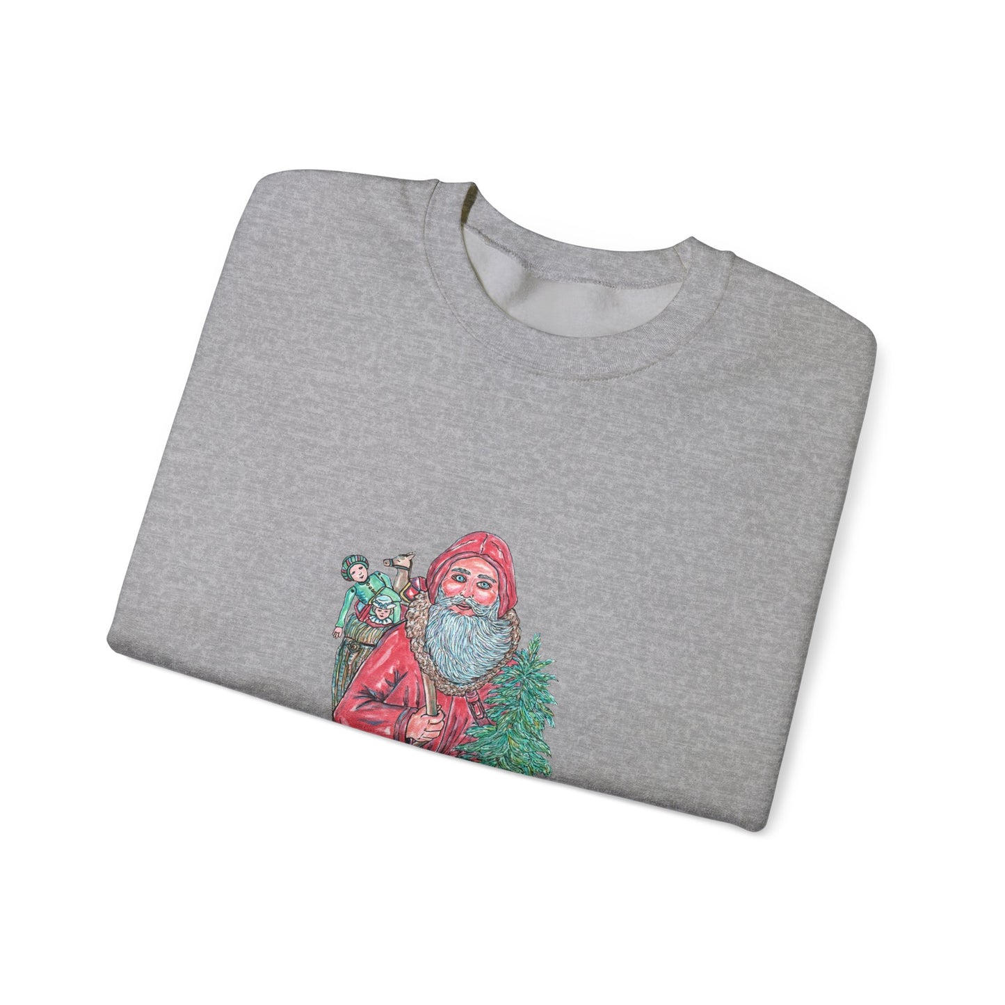 Father Christmas Unisex Heavy Blend™ Crewneck Sweatshirt