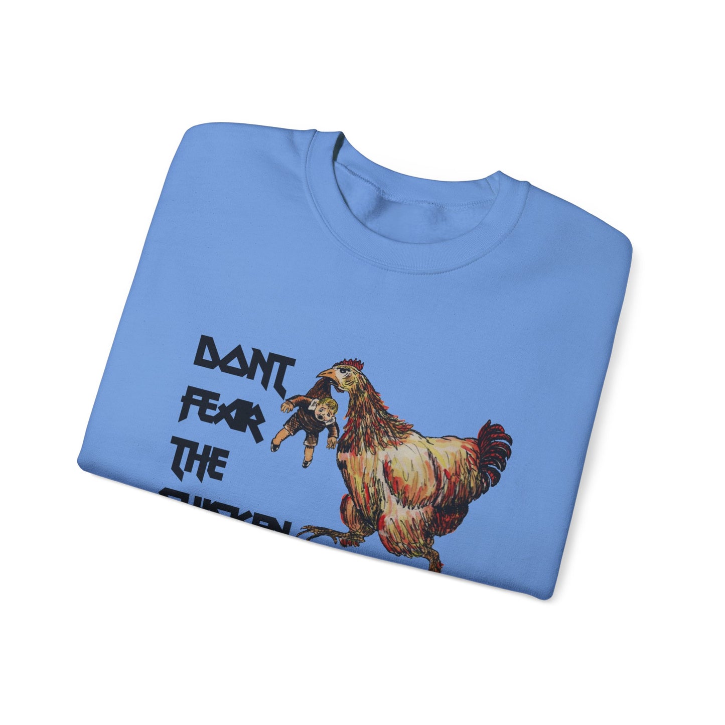 Don't Fear the Chicken Unisex Heavy Blend™ Crewneck Sweatshirt