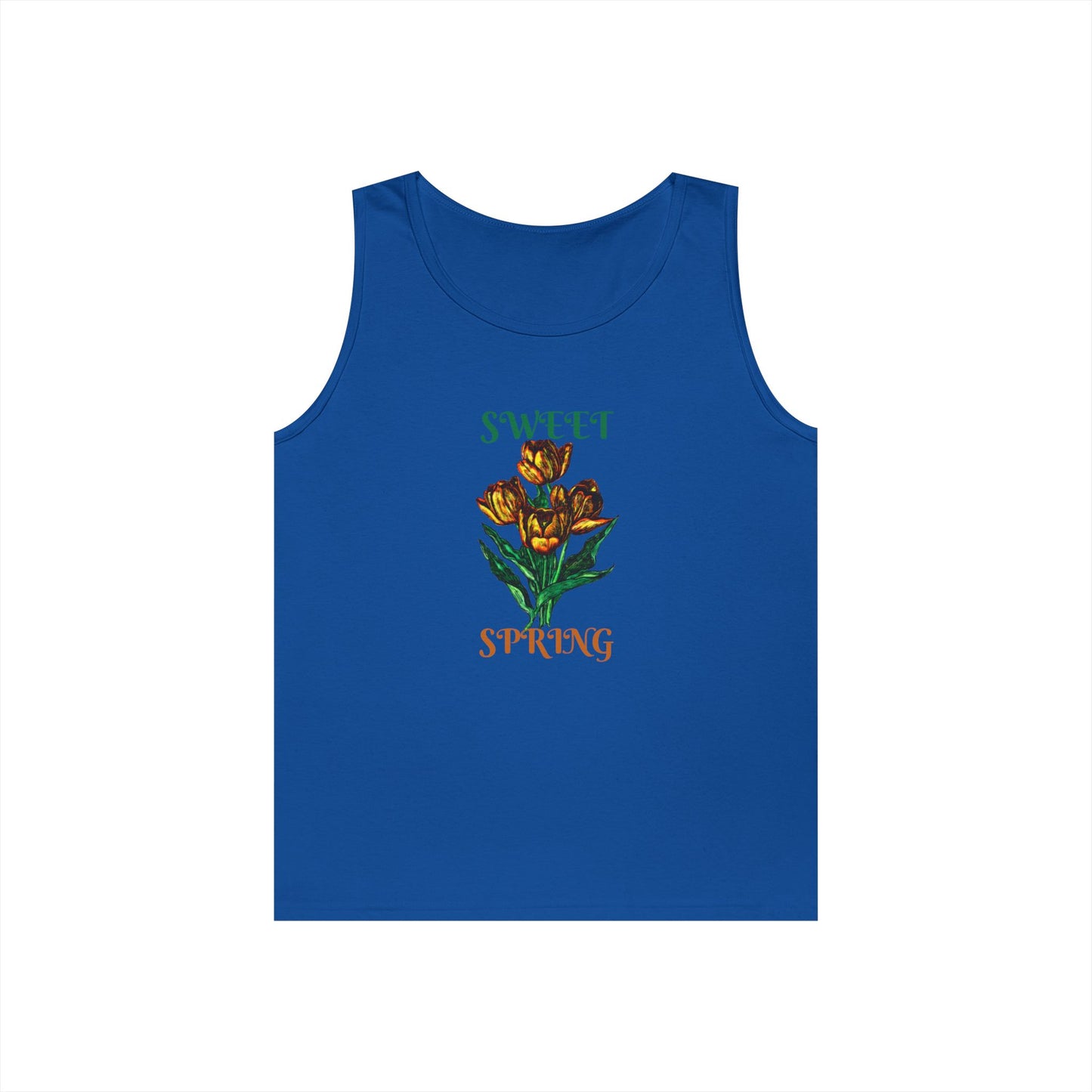 Sweet Spring Unisex Heavy Cotton Tank Top