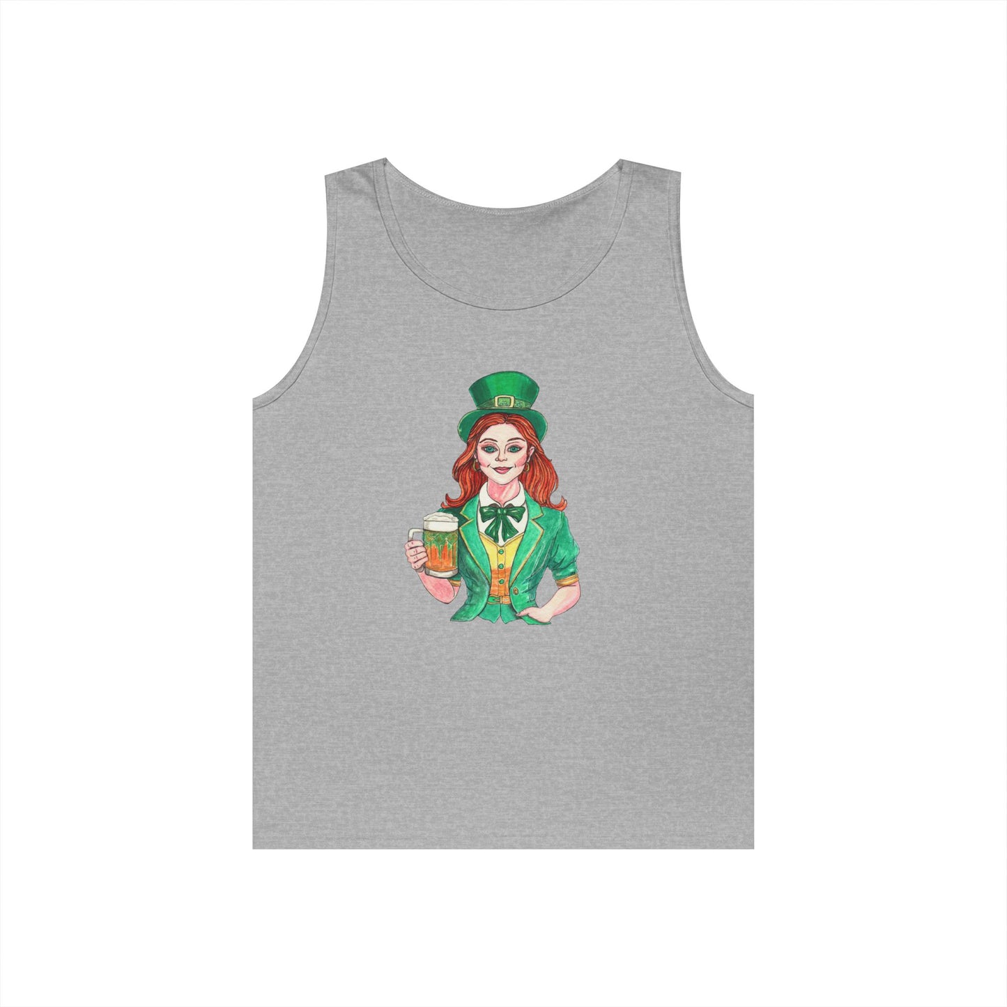 Paddy's Day Cheers Unisex Heavy Cotton Tank Top