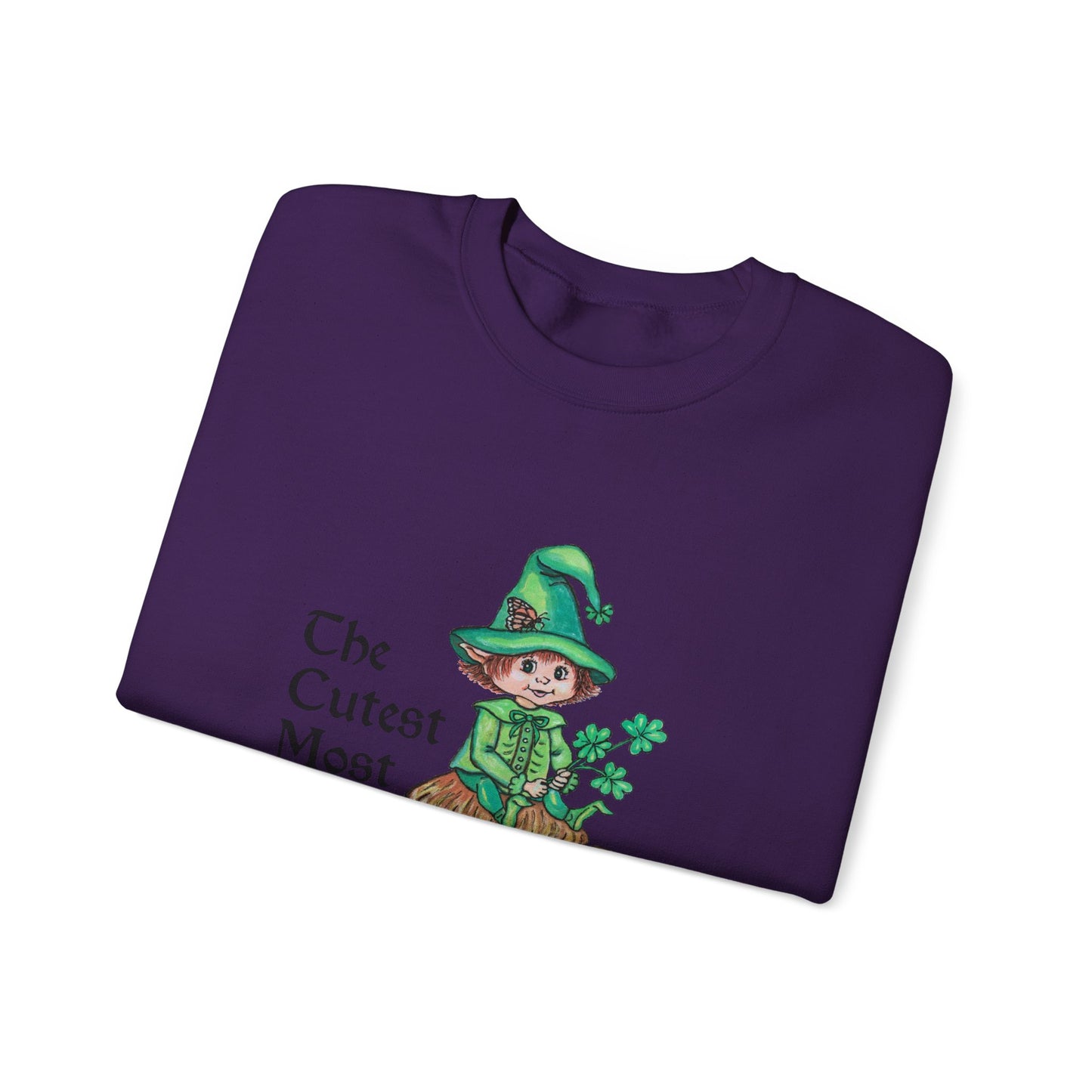 Cutest Leprechaun Unisex Heavy Blend™ Crewneck Sweatshirt