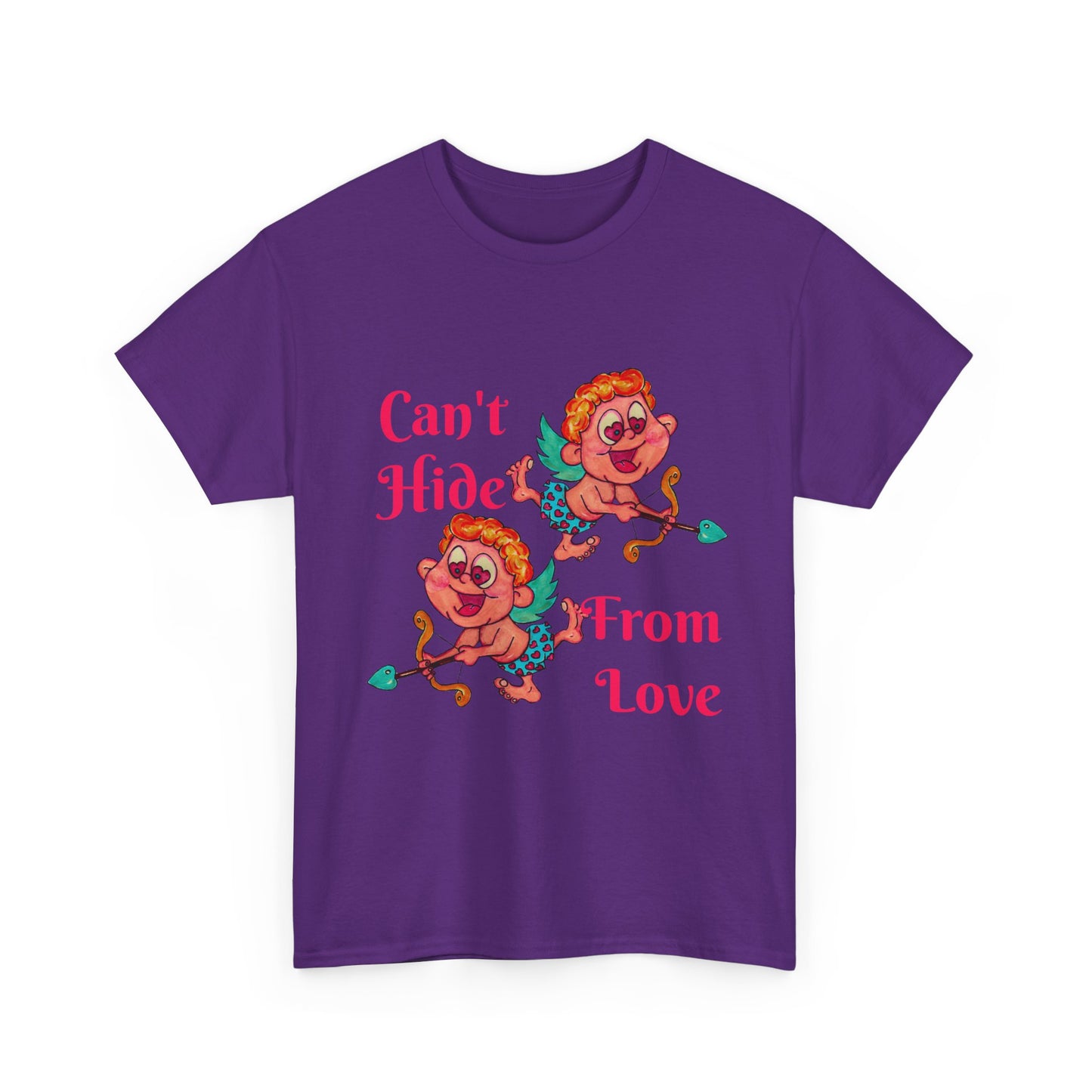 Can't Hide From Love Unisex Heavy Cotton Tee