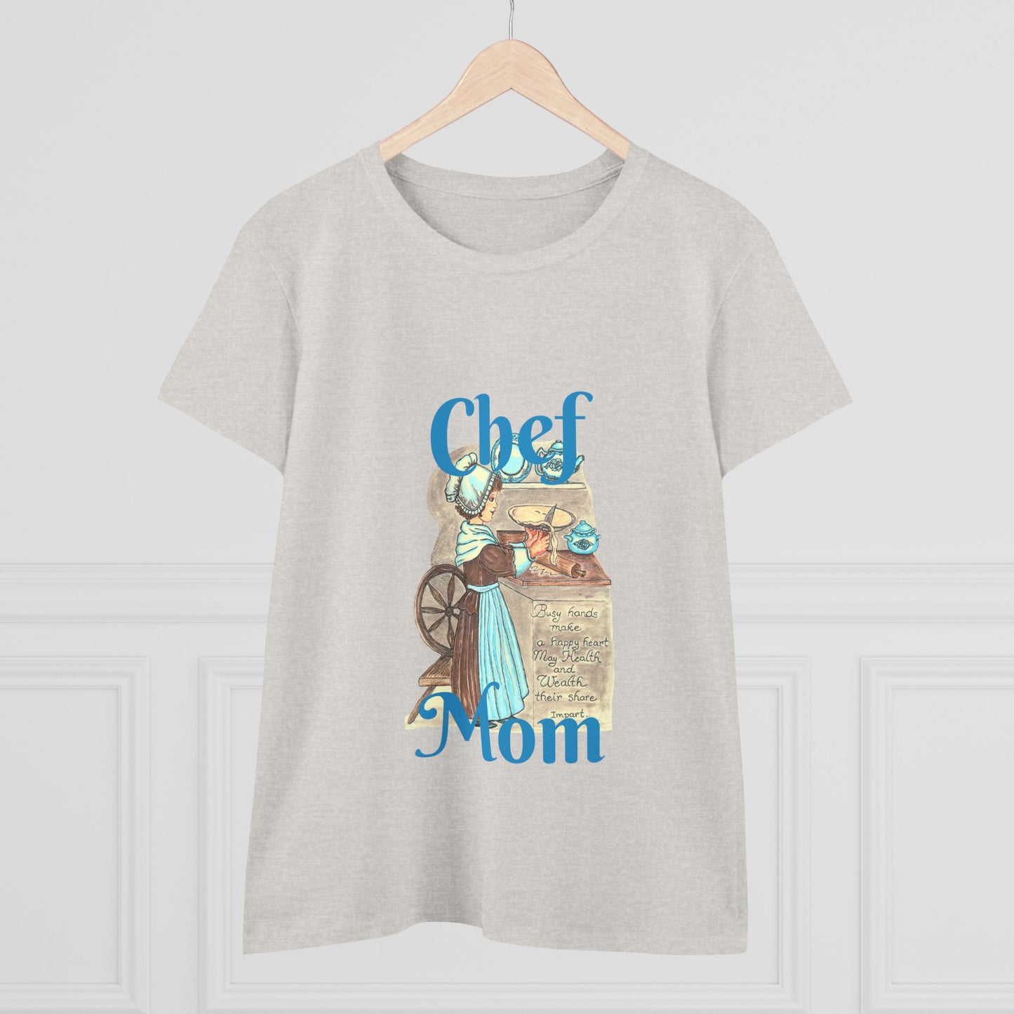 Chef Mom Women's Midweight Cotton Tee