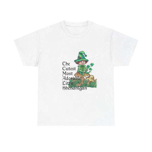 Cutest Leprechaun Unisex Heavy Cotton Tee