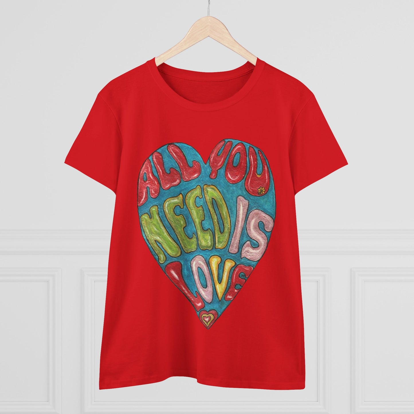 Love Women's Midweight Cotton Tee
