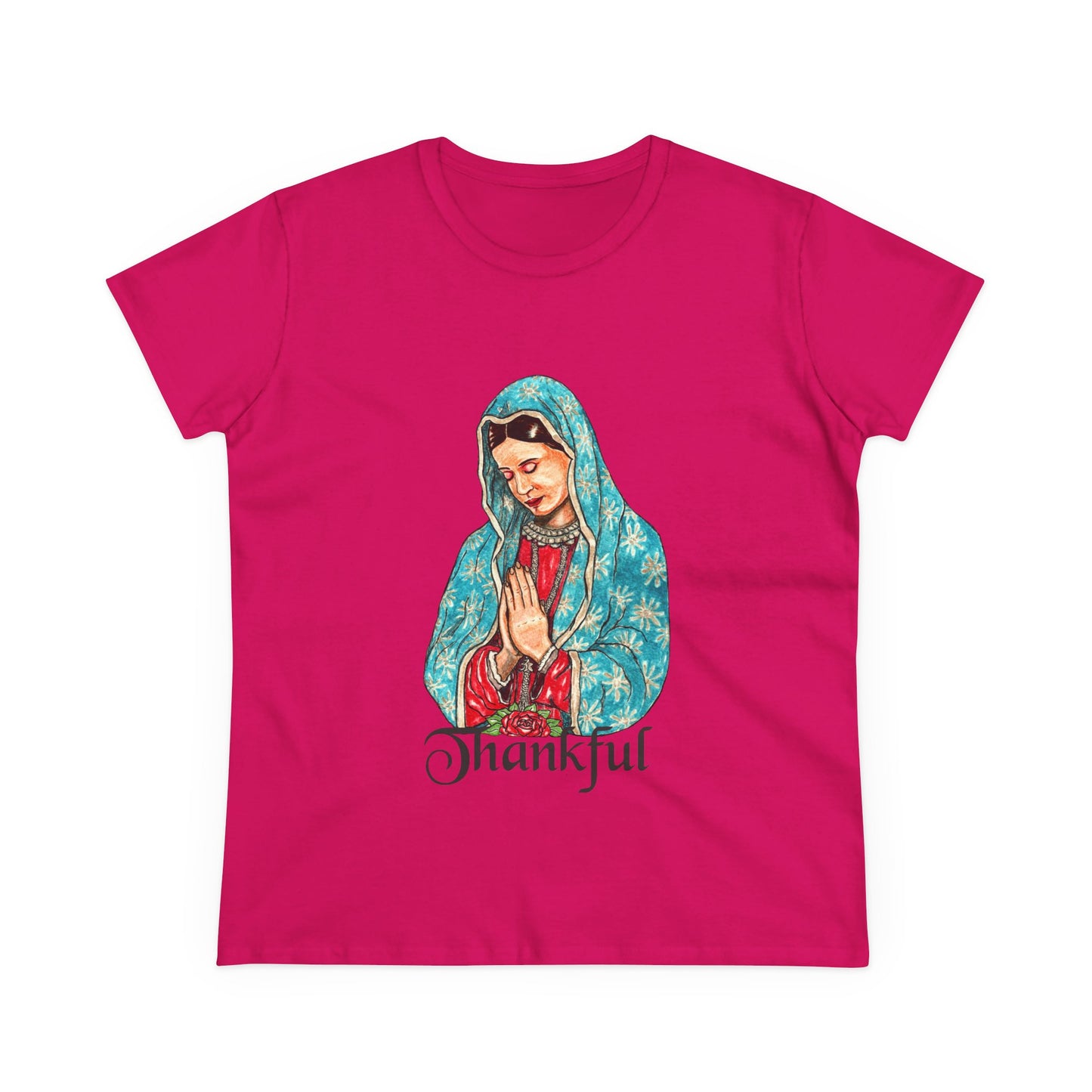 Thankful Women's Midweight Cotton Tee