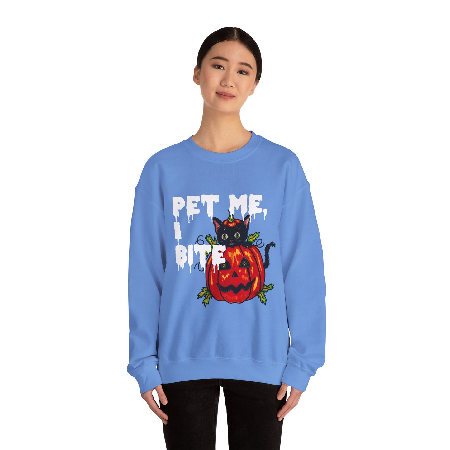Pet Me Unisex Heavy Blend™ Crewneck Sweatshirt