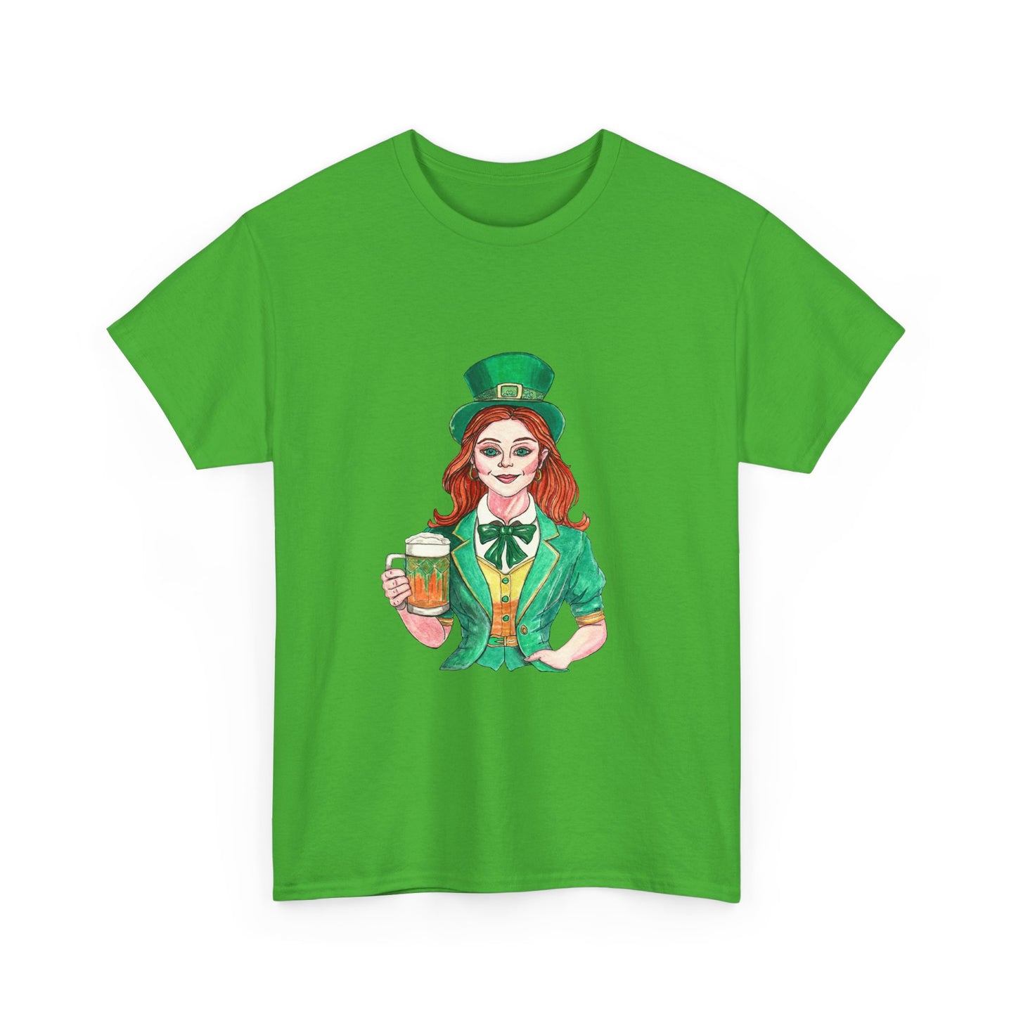 Paddys Day Cheers Unisex Heavy Cotton Tee