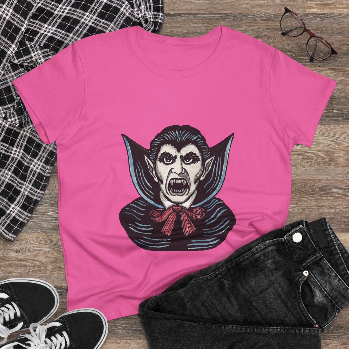 Dracula Women's Midweight Cotton Tee