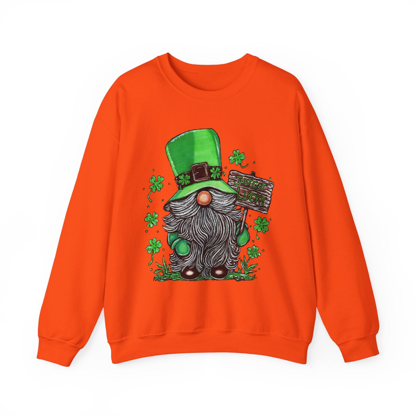 Gnomish Leprechaun Unisex Heavy Blend™ Crewneck Sweatshirt