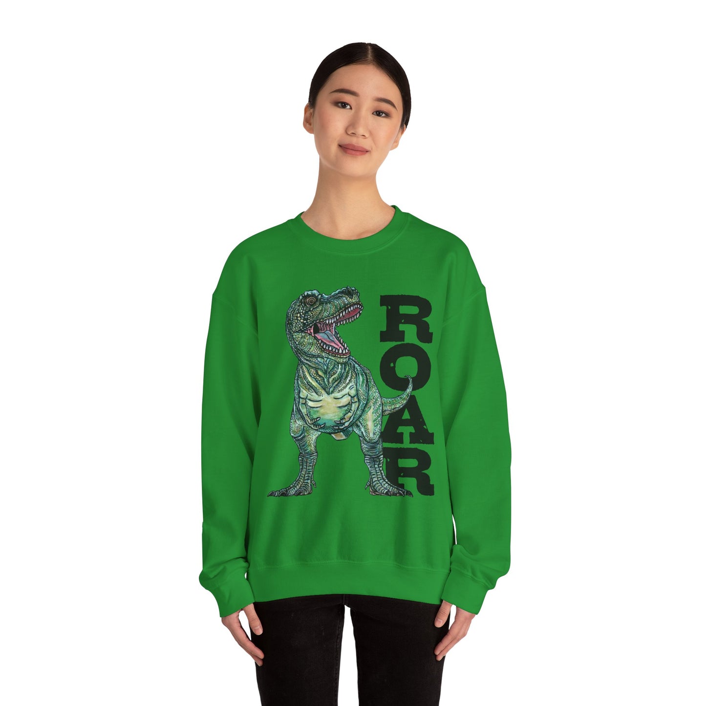 T-Rex Unisex Heavy Blend™ Crewneck Sweatshirt