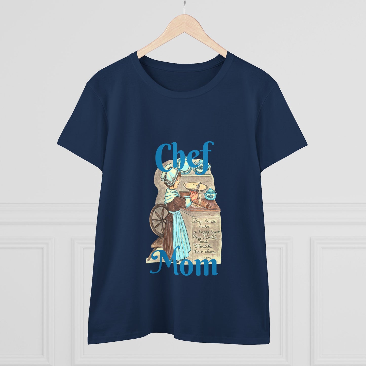 Chef Mom Women's Midweight Cotton Tee