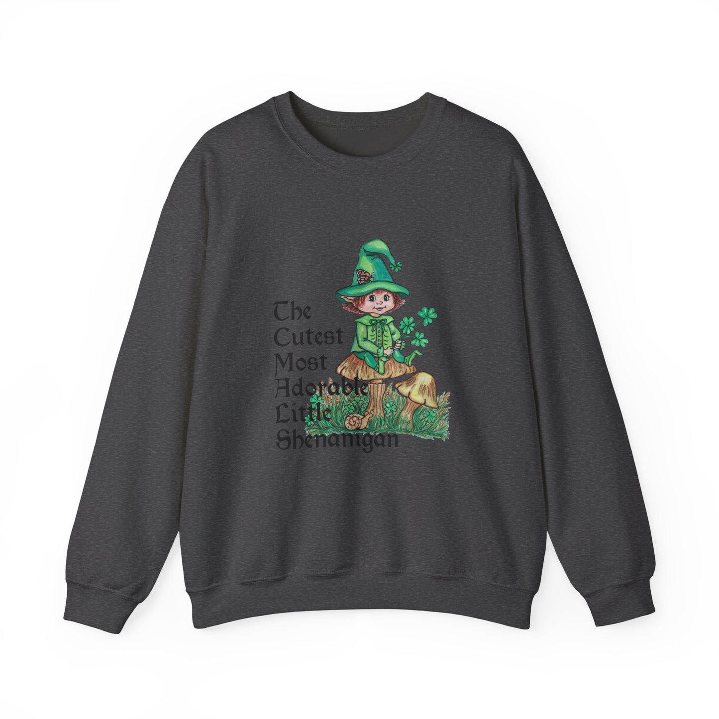 Cutest Leprechaun Unisex Heavy Blend™ Crewneck Sweatshirt