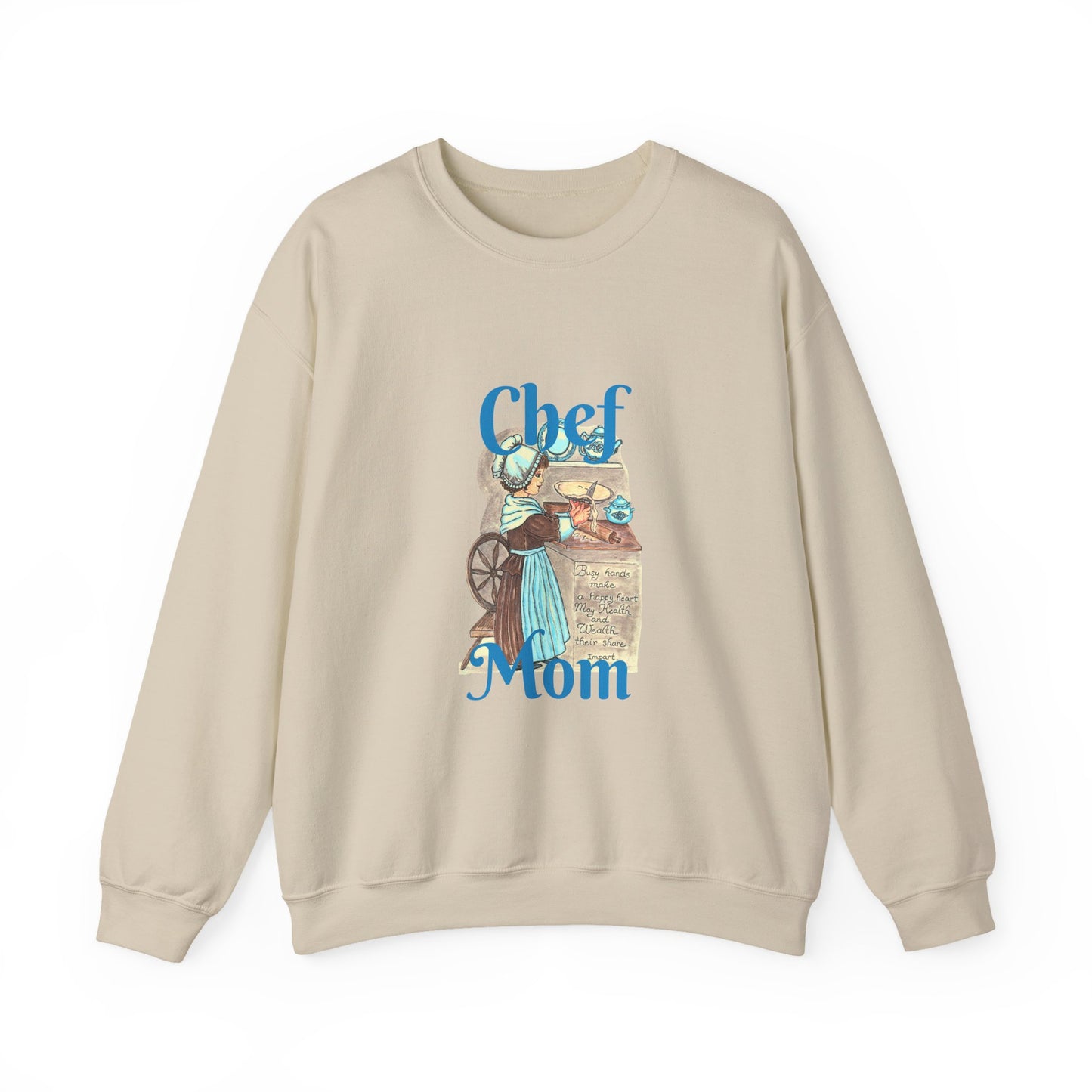 Chef Mom Unisex Heavy Blend™ Crewneck Sweatshirt