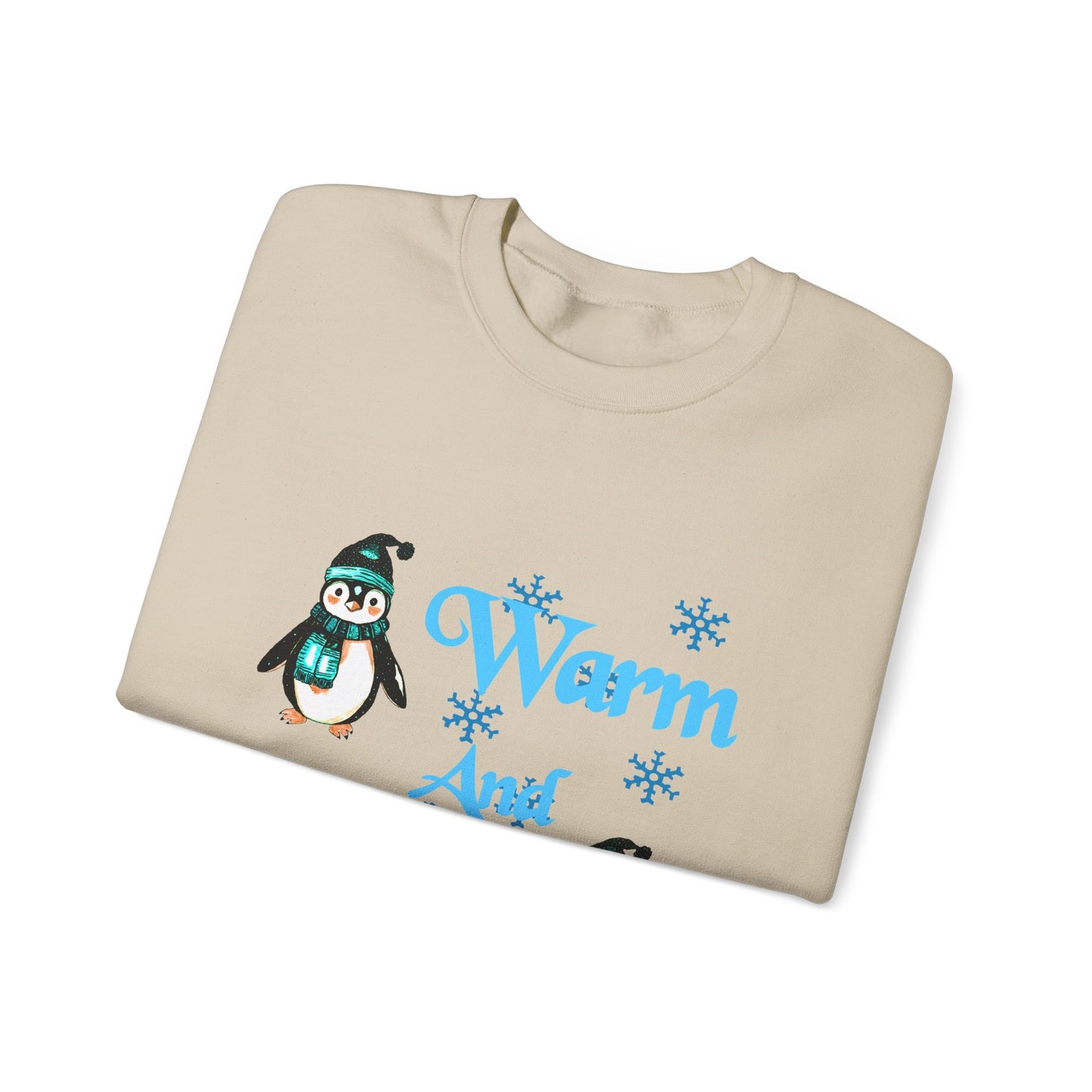 Warm and Fuzzy Unisex Heavy Blend™ Crewneck Sweatshirt