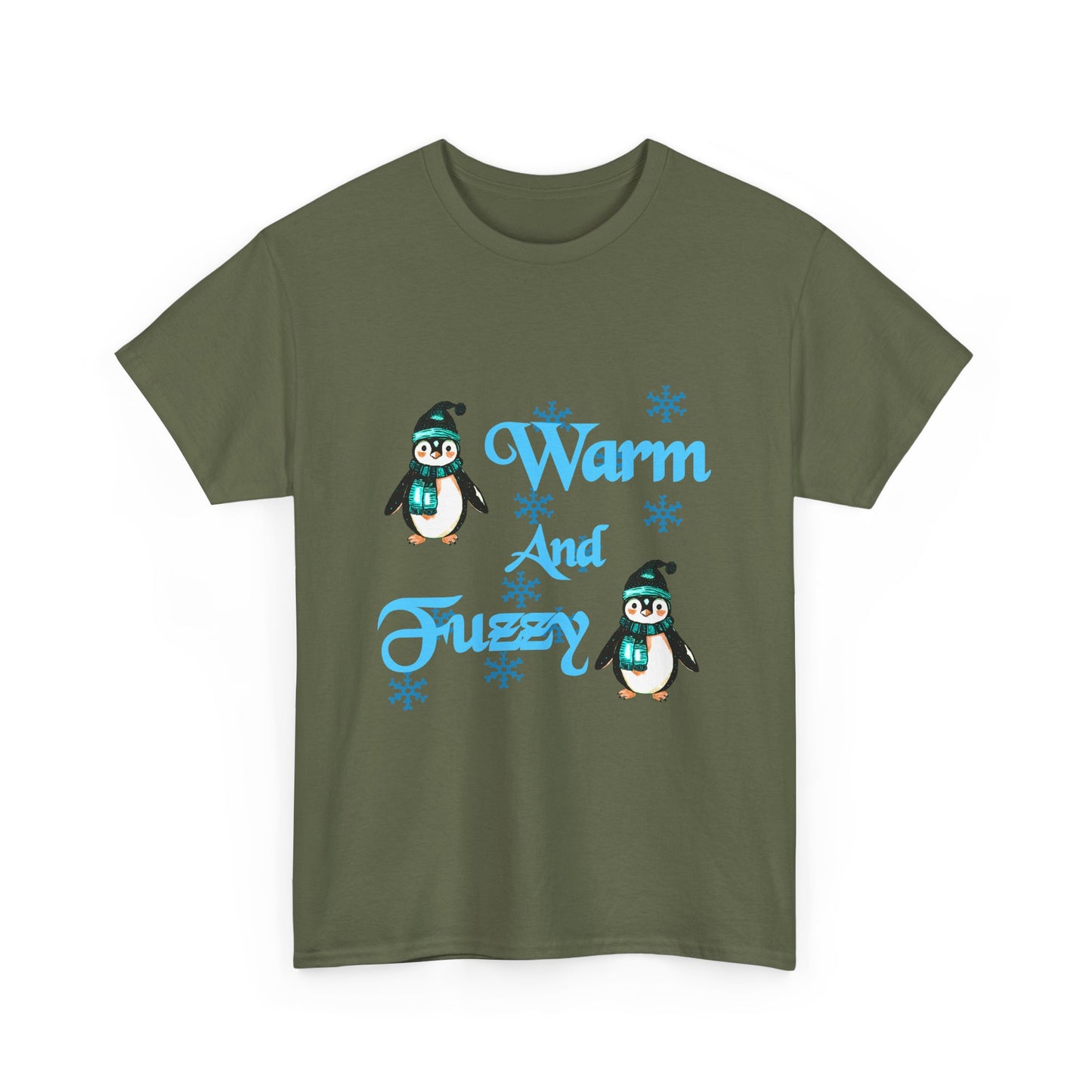 Warm and Fuzzy Unisex Heavy Cotton Tee