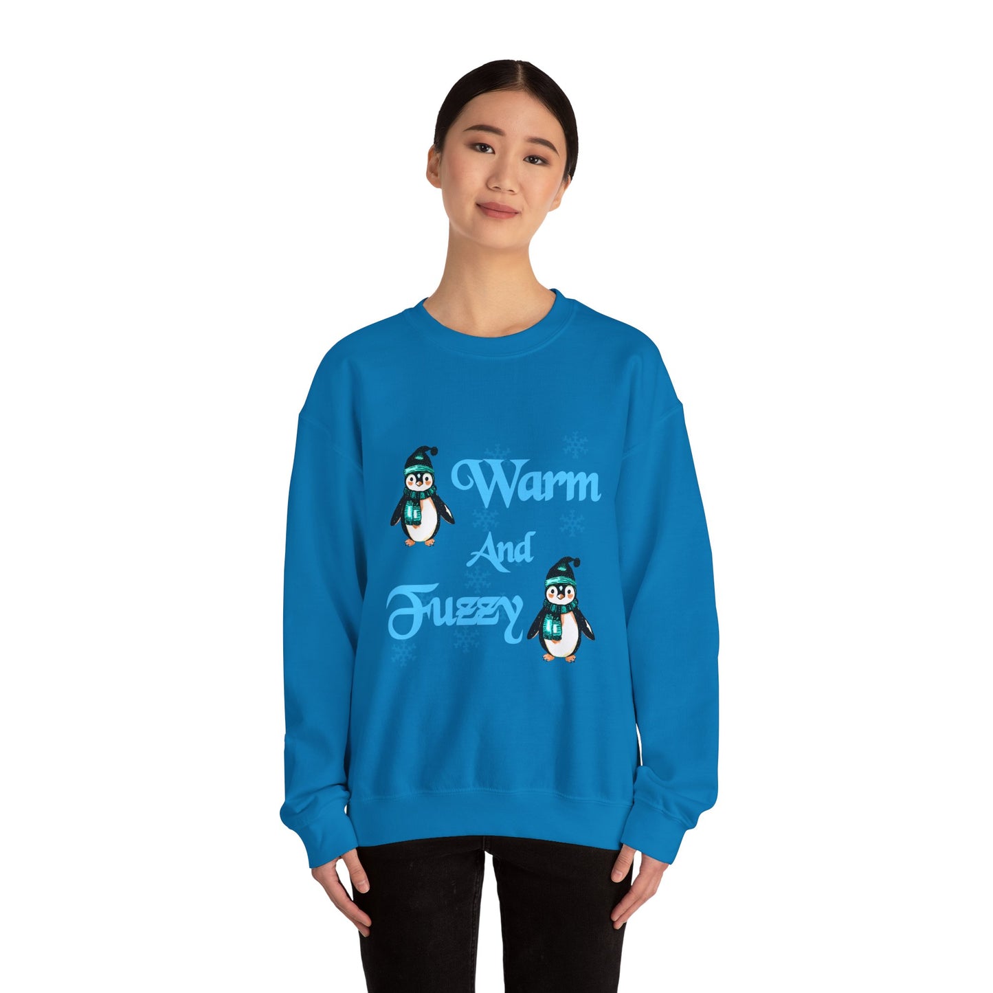 Warm and Fuzzy Unisex Heavy Blend™ Crewneck Sweatshirt