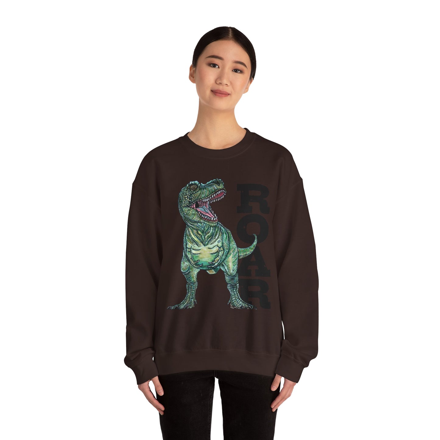 T-Rex Unisex Heavy Blend™ Crewneck Sweatshirt