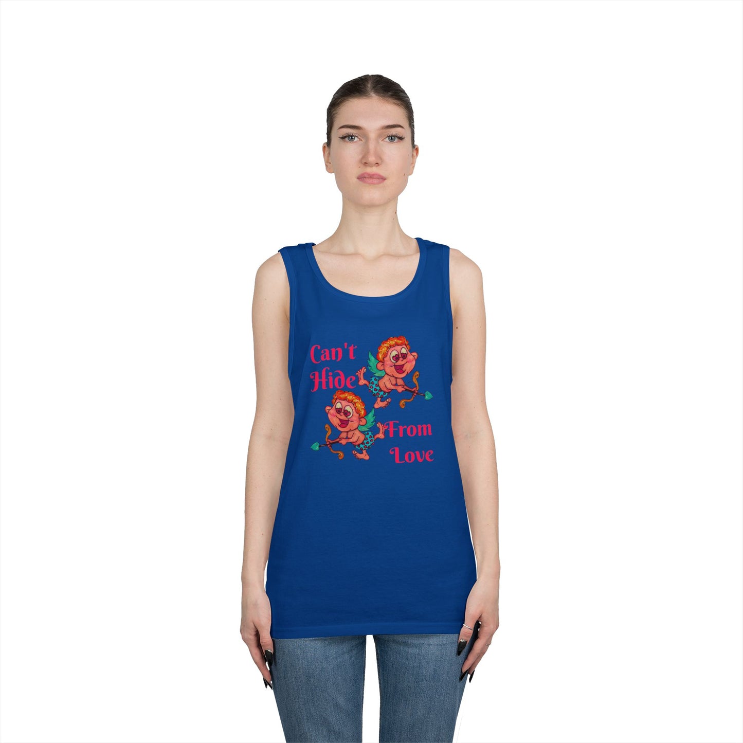 Can't Hide From Love Unisex Heavy Cotton Tank Top