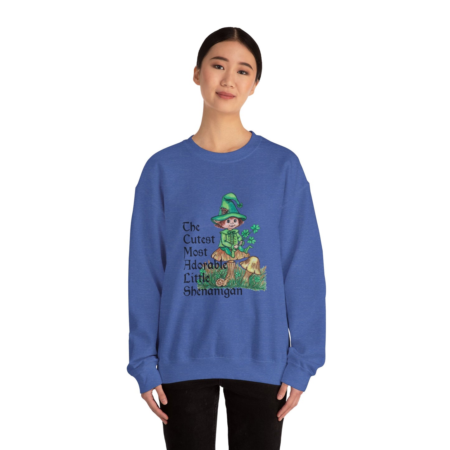 Cutest Leprechaun Unisex Heavy Blend™ Crewneck Sweatshirt