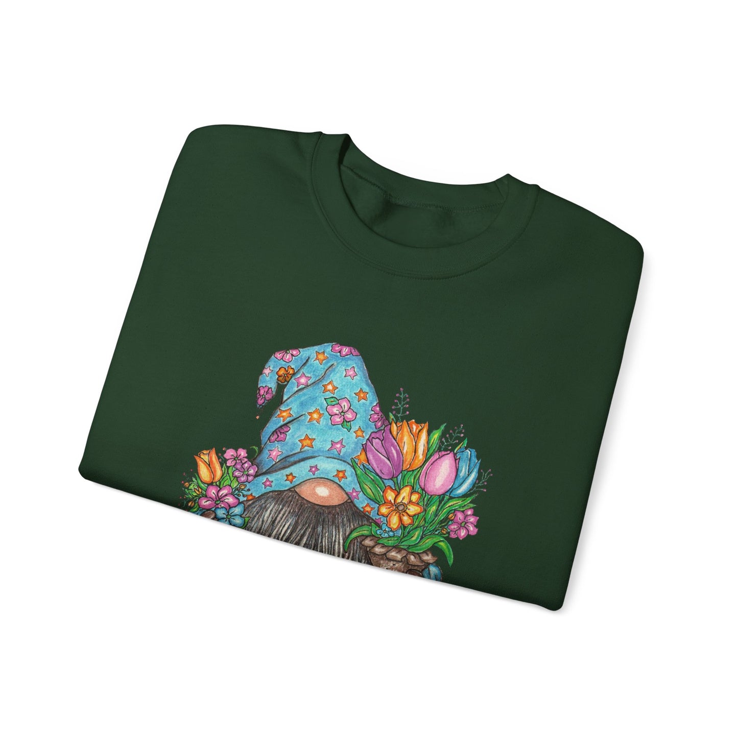 Gardening Gnome Unisex Heavy Blend™ Crewneck Sweatshirt