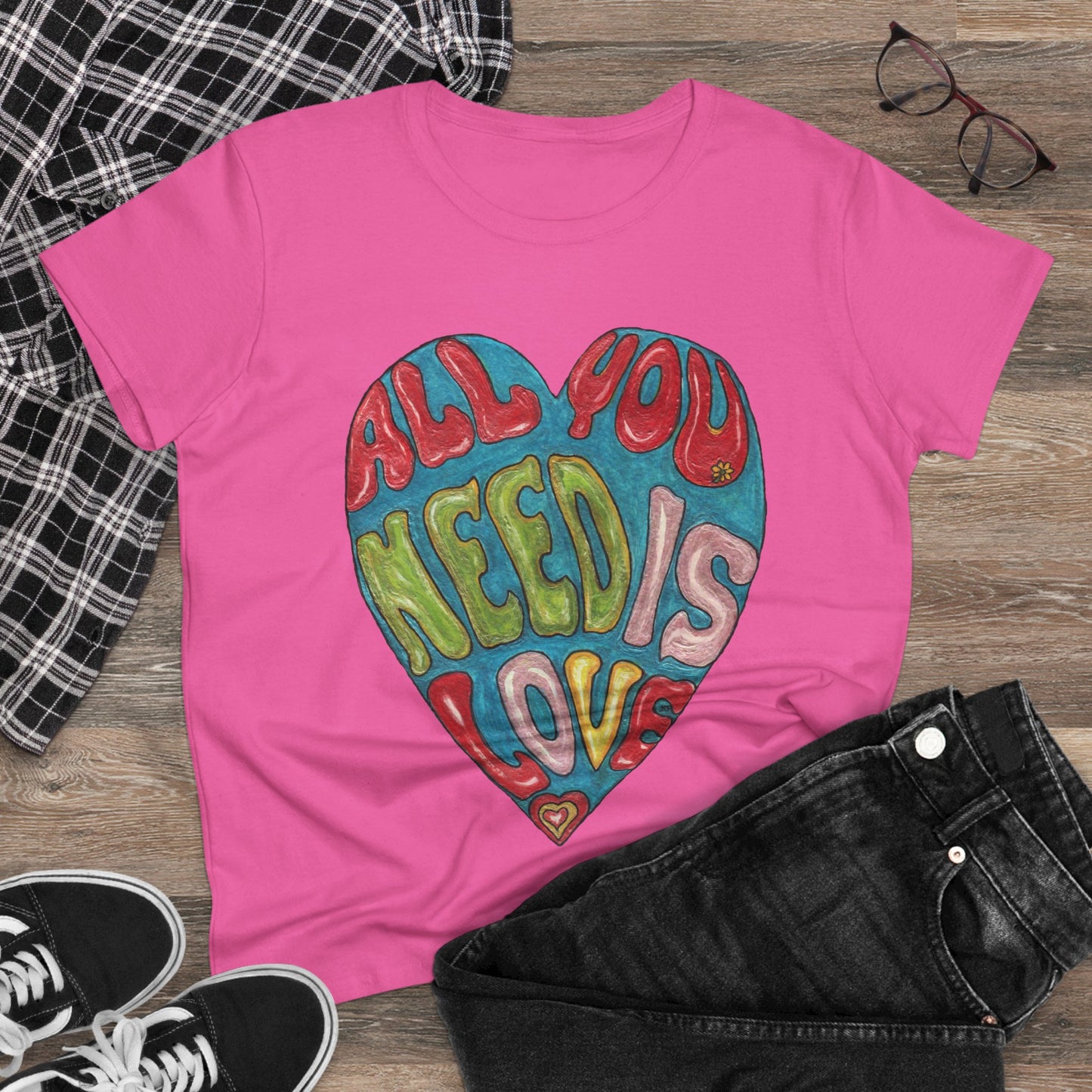 Love Women's Midweight Cotton Tee