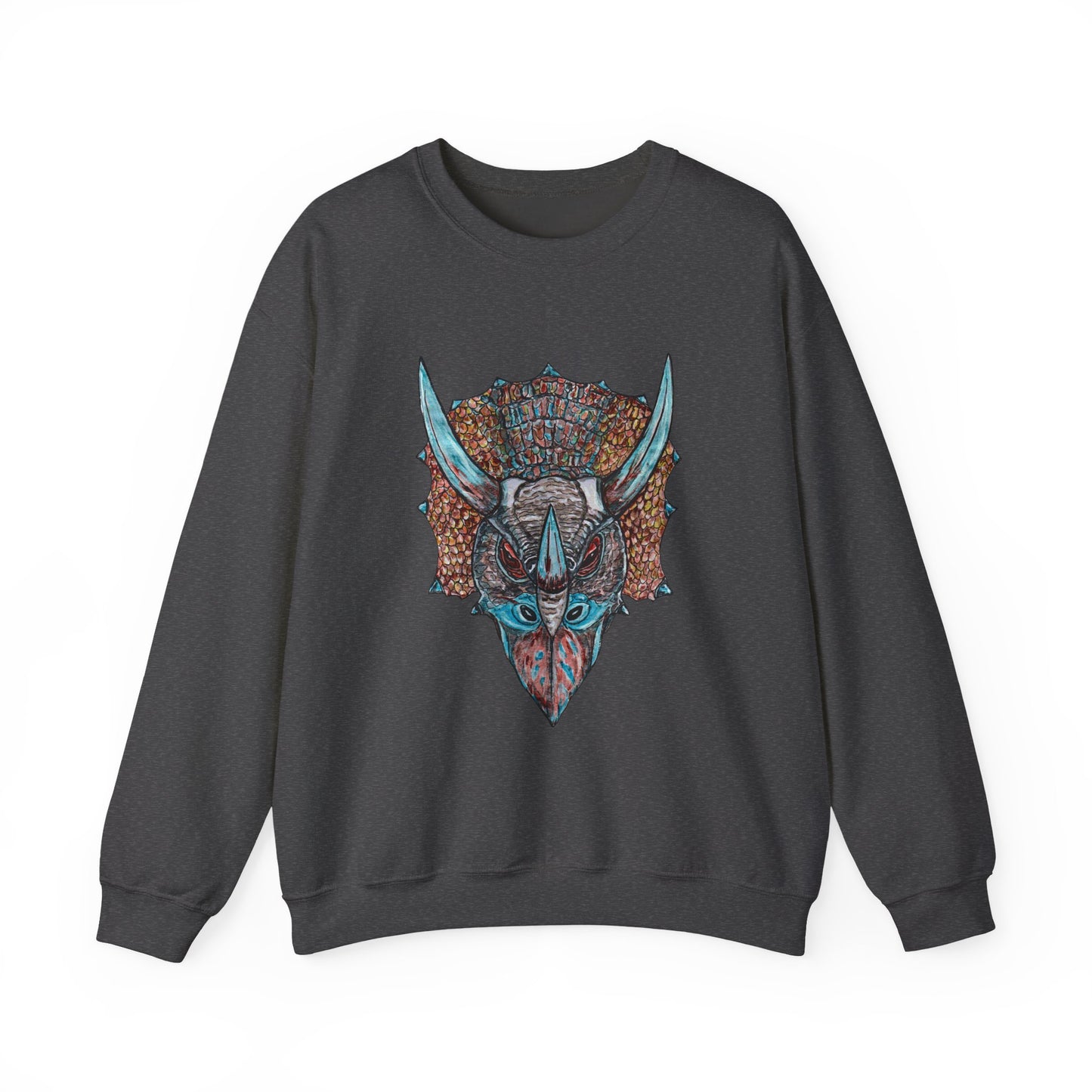 Triceratops Unisex Heavy Blend™ Crewneck Sweatshirt