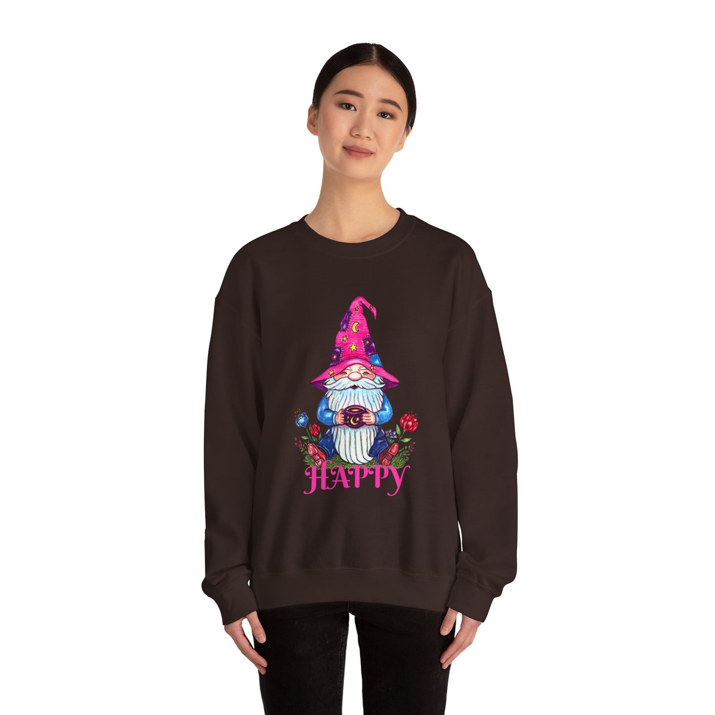 Happy Gnome Unisex Heavy Blend™ Crewneck Sweatshirt