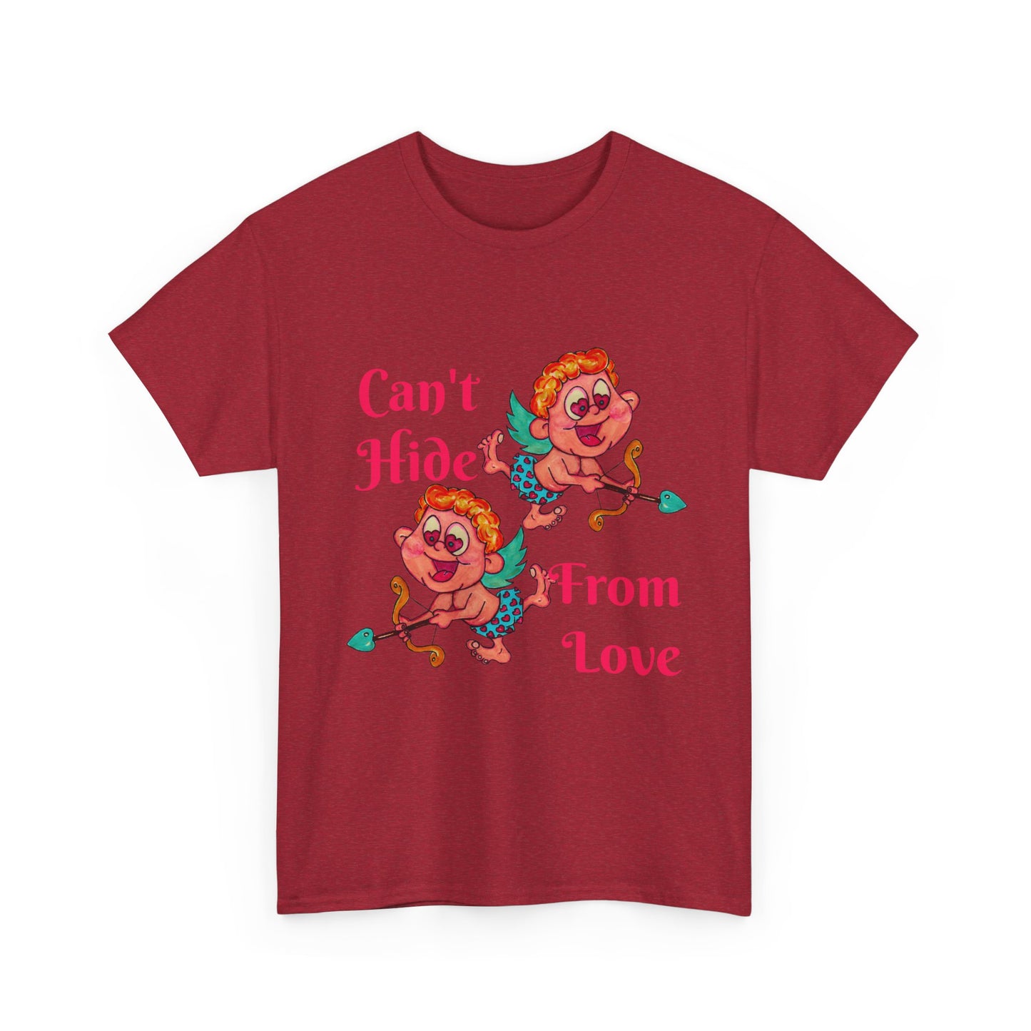 Can't Hide From Love Unisex Heavy Cotton Tee