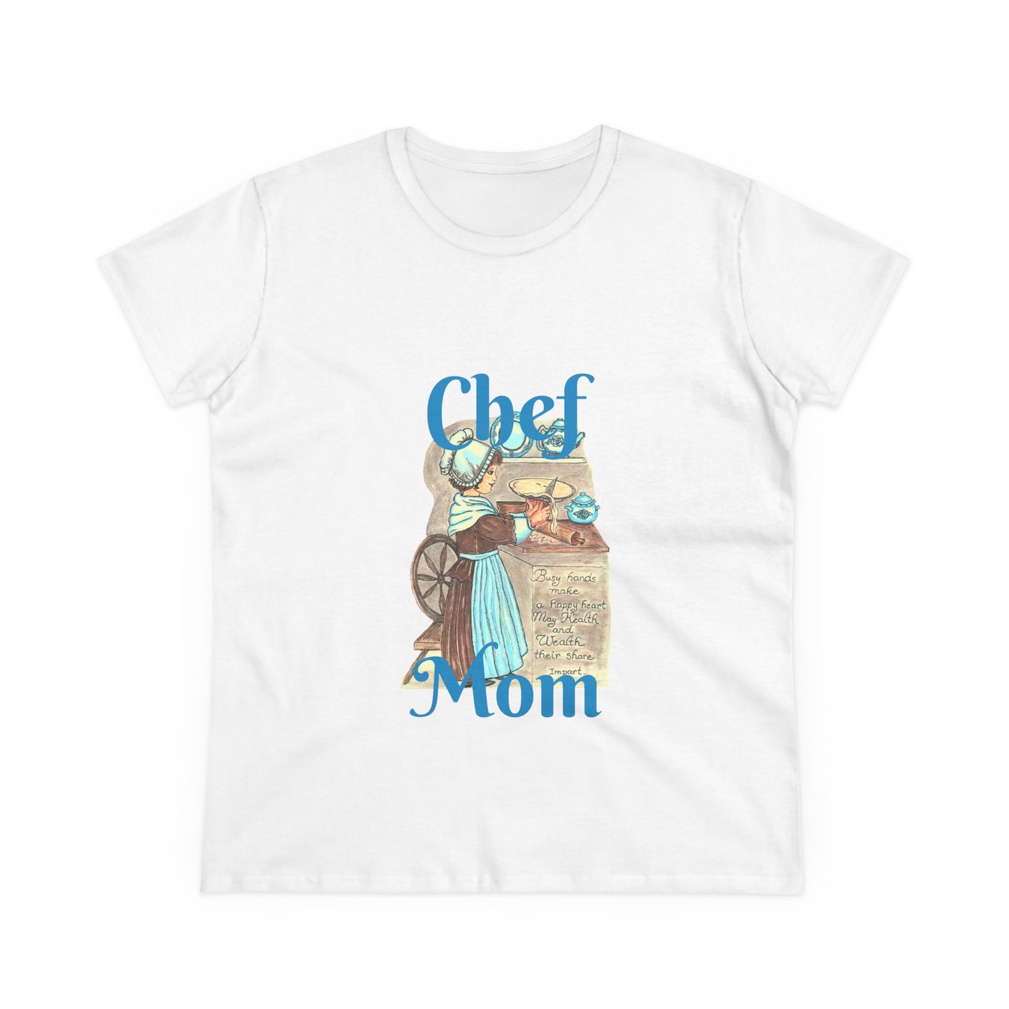 Chef Mom Women's Midweight Cotton Tee