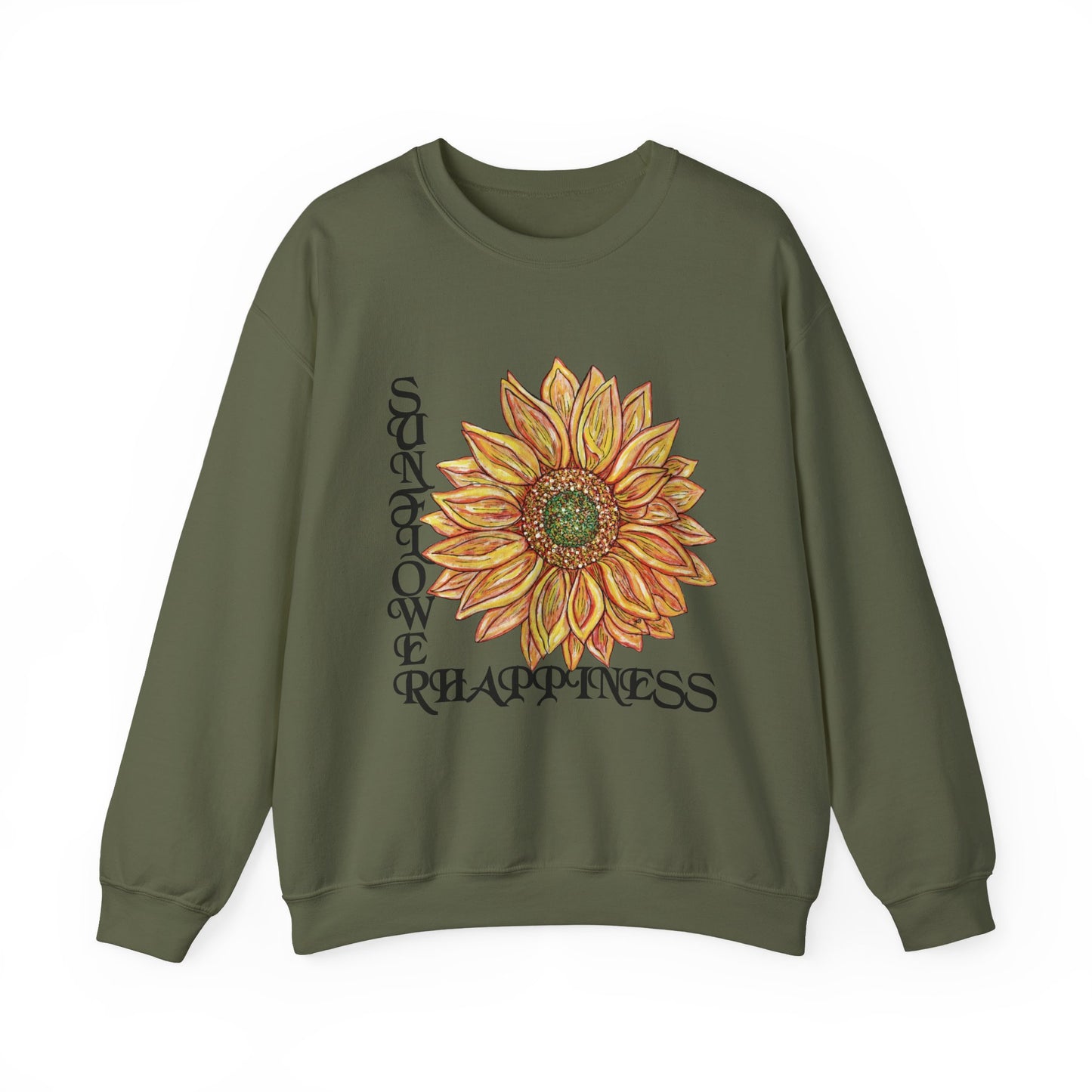 Sunshine and Happiness Unisex Heavy Blend™ Crewneck Sweatshirt