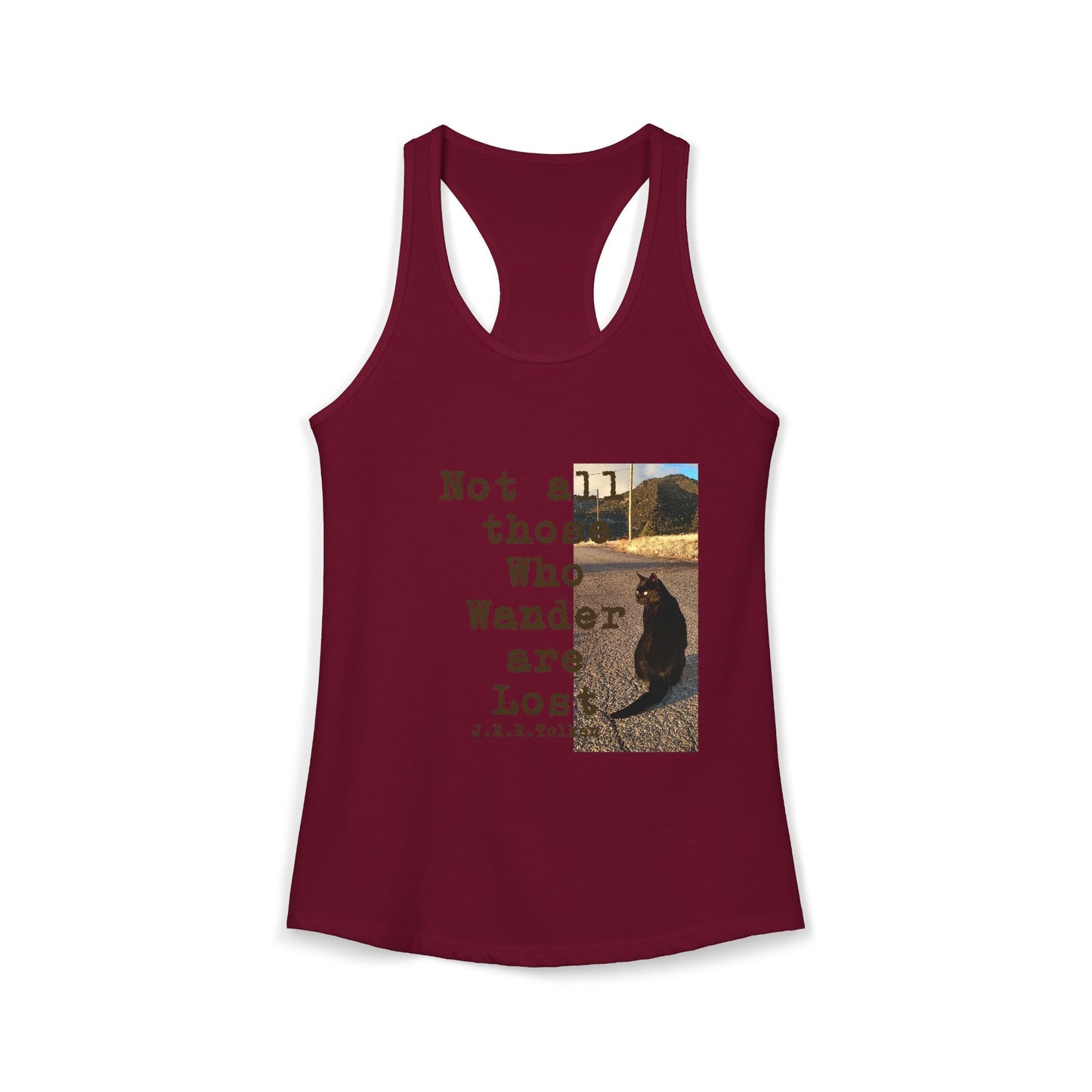 Wandering Kitty Women's Ideal Racerback Tank