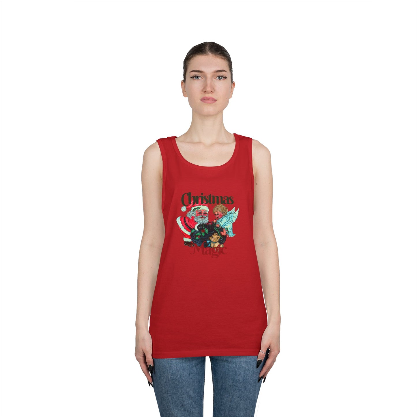 Christmas Magic Unisex Heavy Cotton Tank Top
