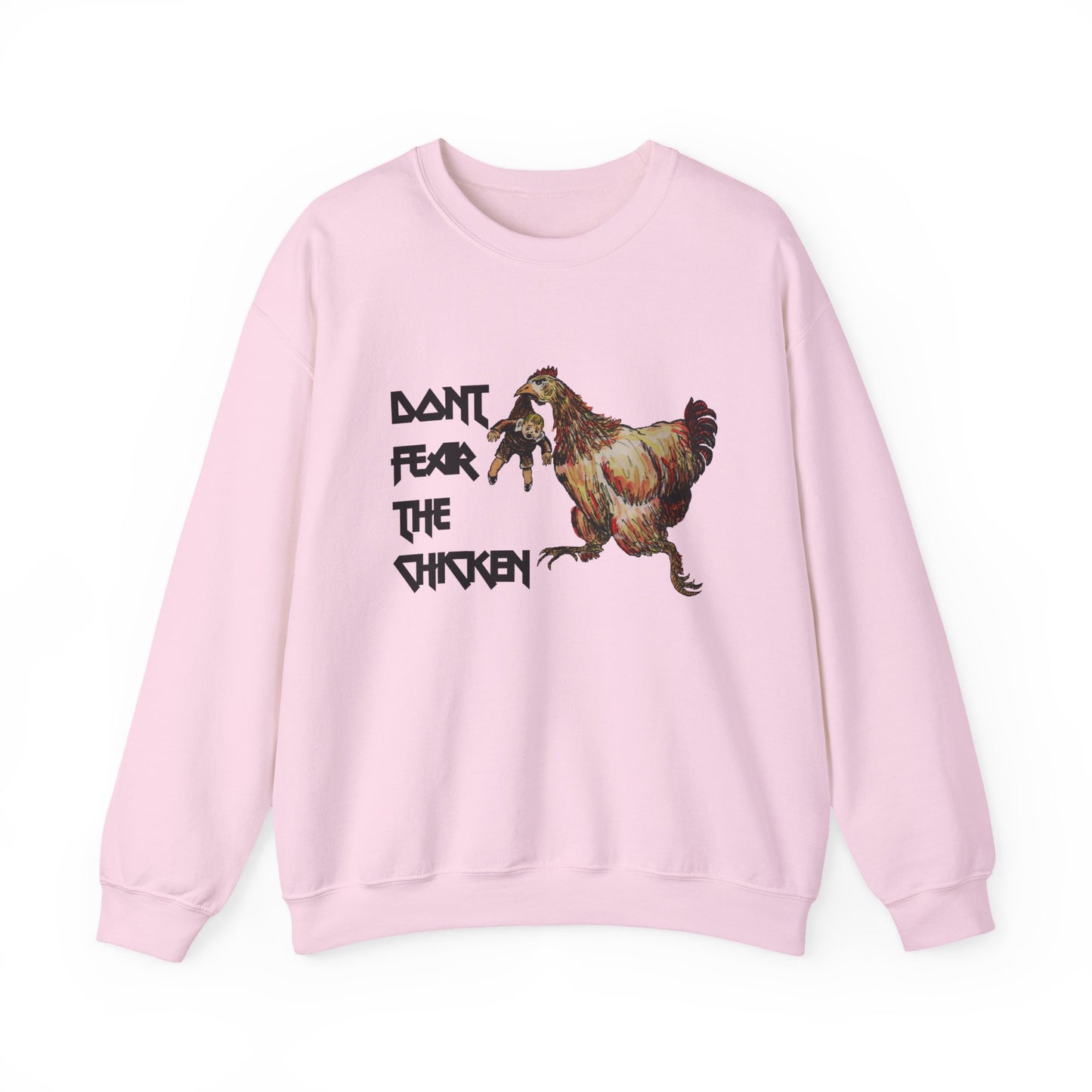 Don't Fear the Chicken Unisex Heavy Blend™ Crewneck Sweatshirt