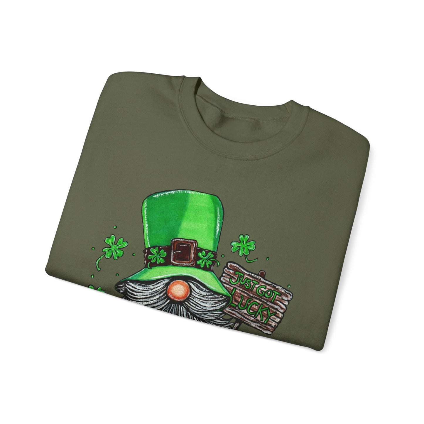 Gnomish Leprechaun Unisex Heavy Blend™ Crewneck Sweatshirt