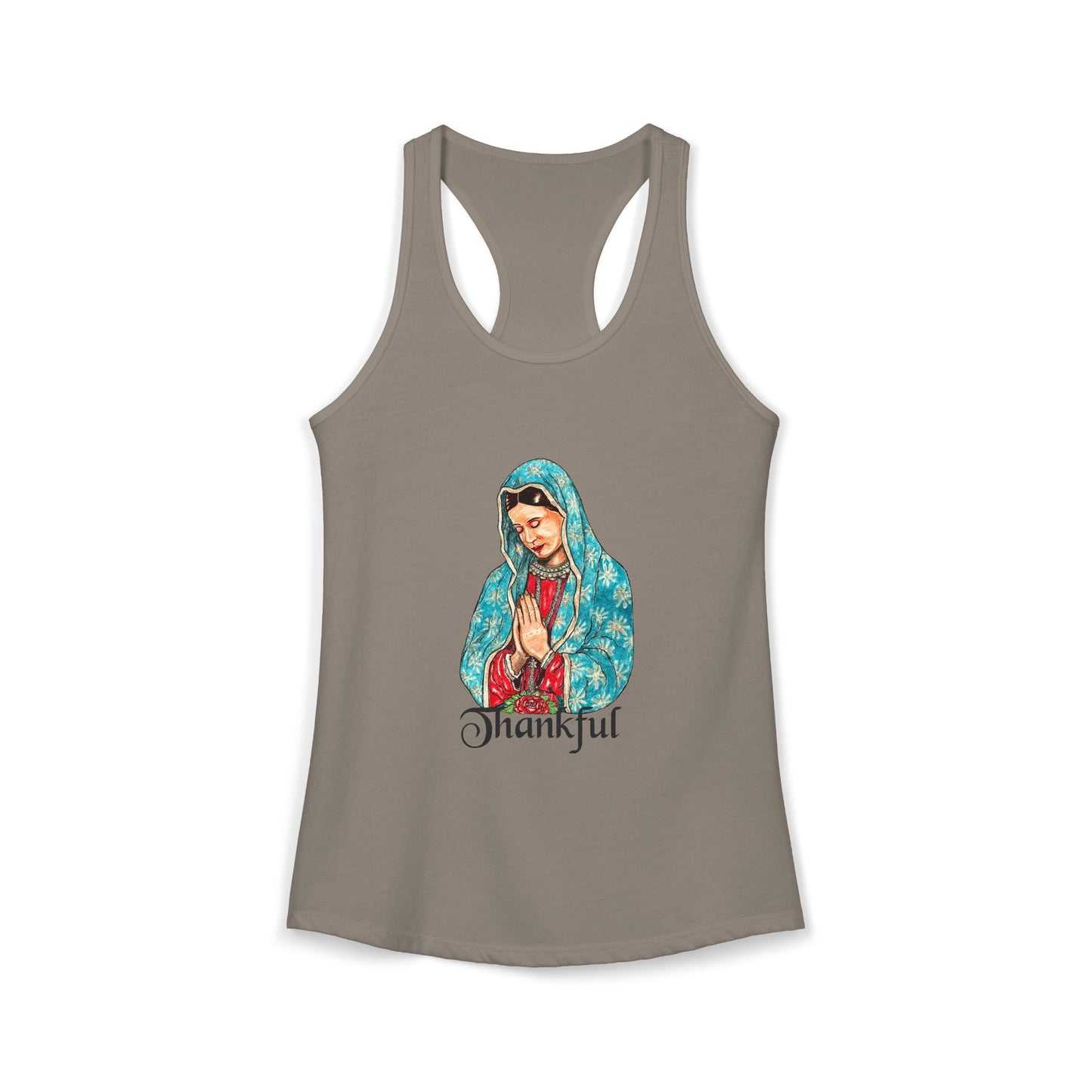 Thankful Women's Ideal Racerback Tank