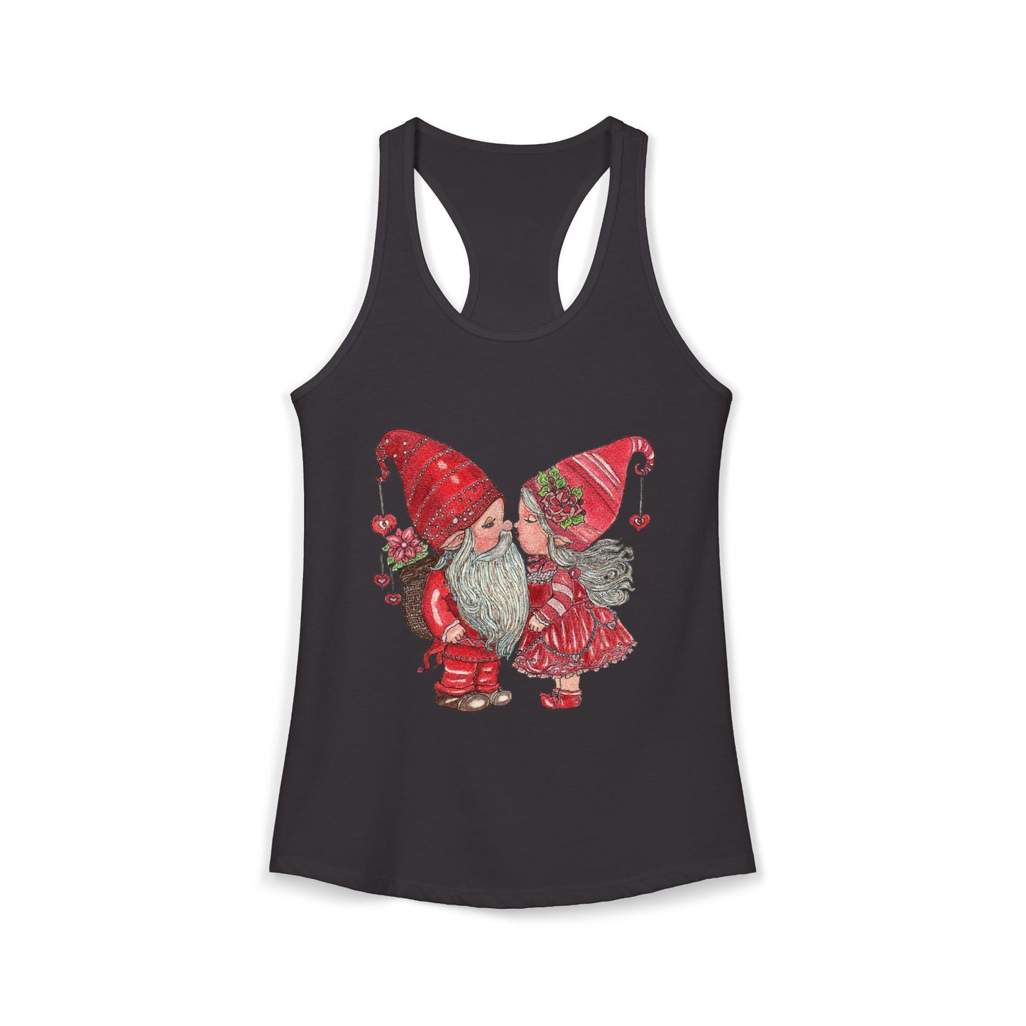 Gnome Lovers Women's Ideal Racerback Tank