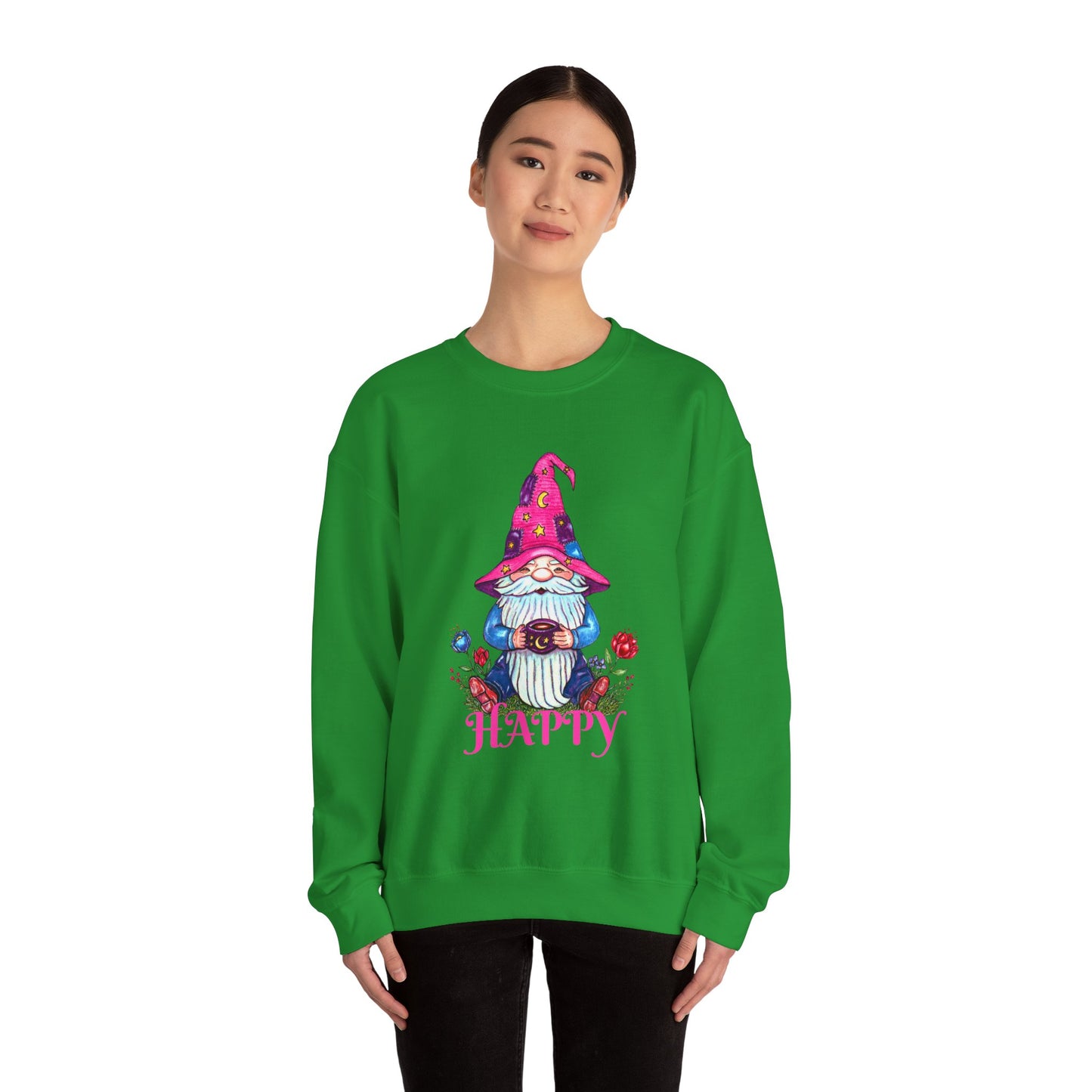 Happy Gnome Unisex Heavy Blend™ Crewneck Sweatshirt