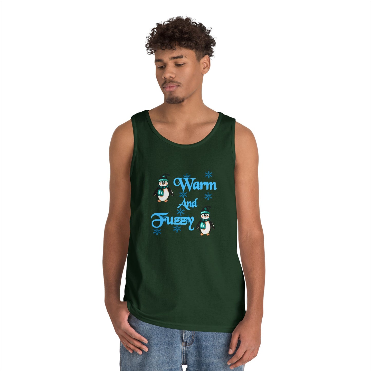 Warm and Fuzzy Unisex Heavy Cotton Tank Top