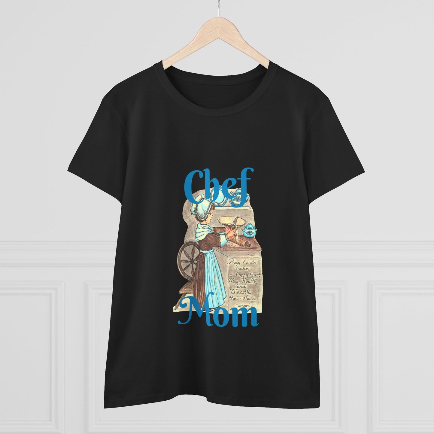 Chef Mom Women's Midweight Cotton Tee