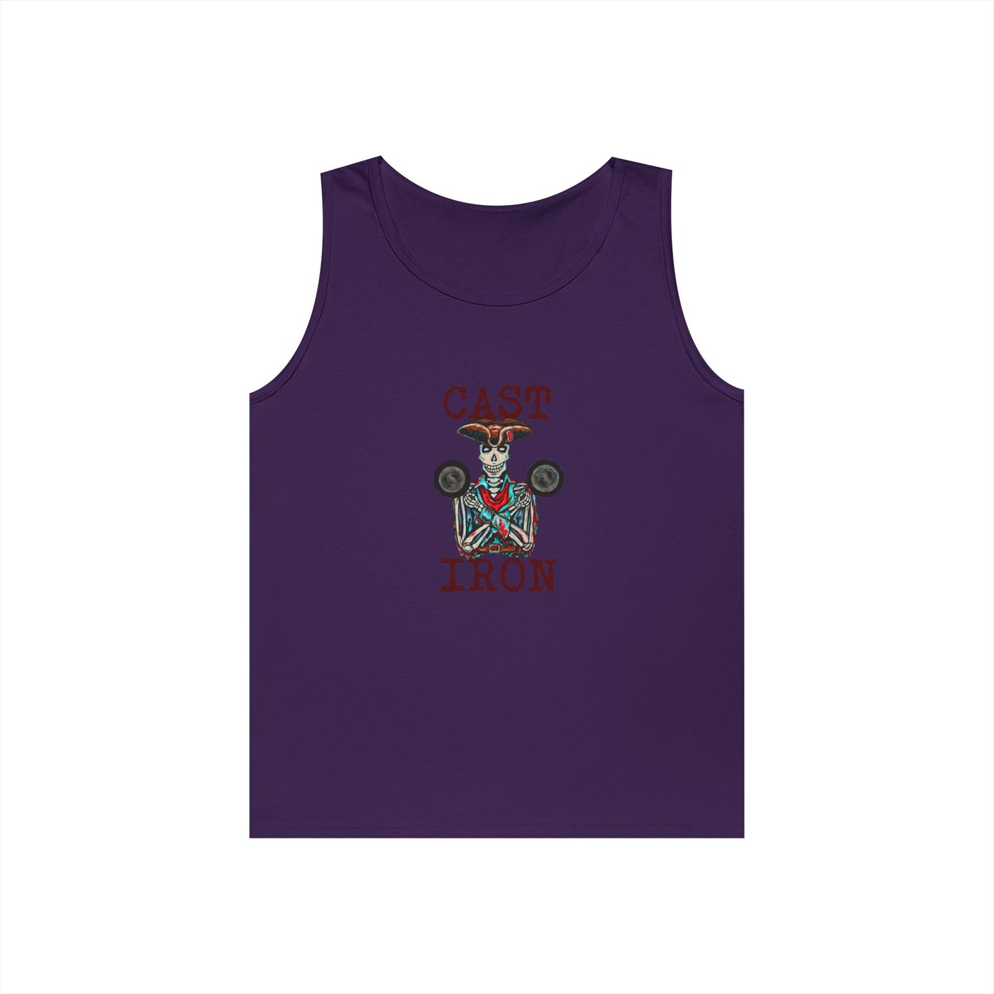 Cast Iron Unisex Heavy Cotton Tank Top