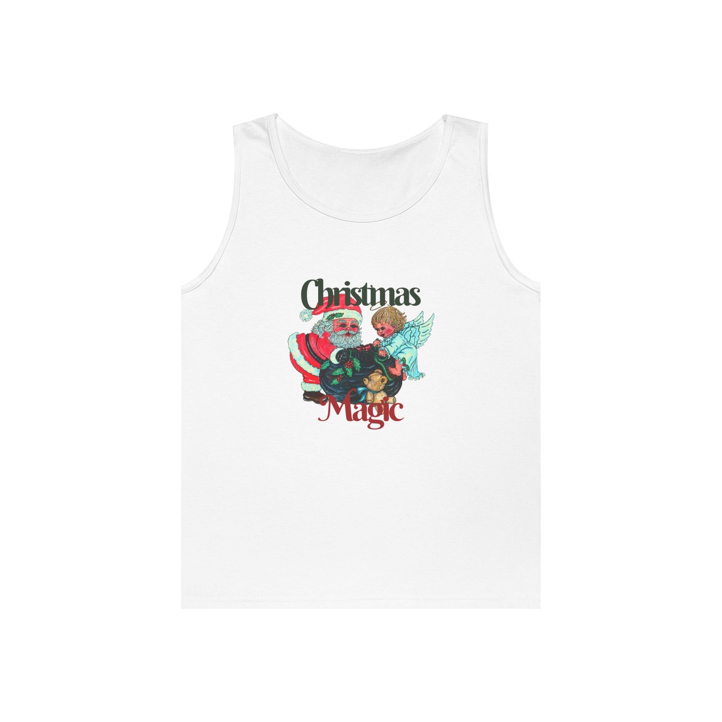 Christmas Magic Unisex Heavy Cotton Tank Top