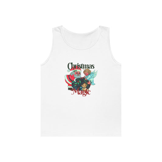 Christmas Magic Unisex Heavy Cotton Tank Top